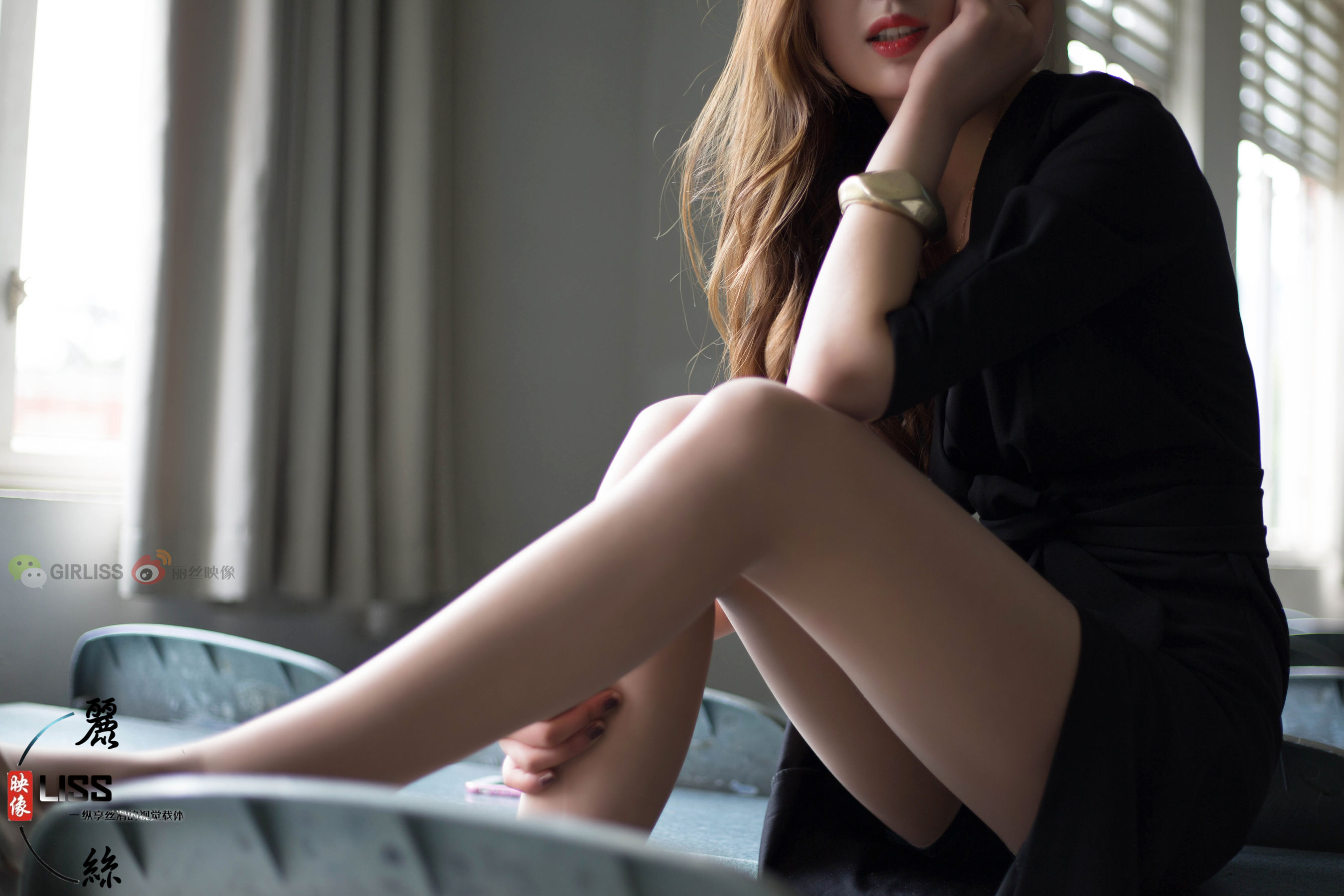 [丽丝映像GIRLISS] 播音系张敏 校园风情  第15张