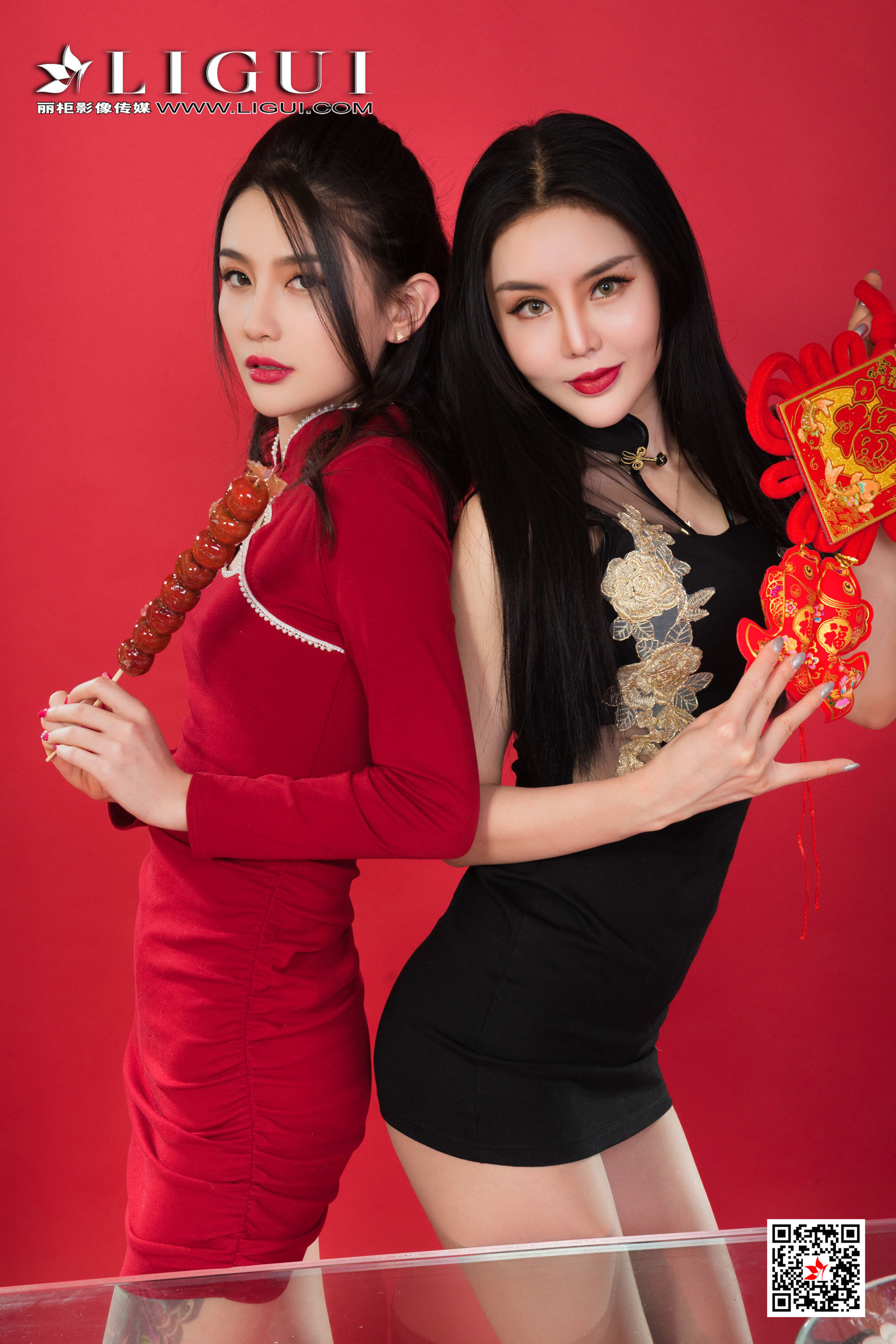 [丽柜Ligui]  甜甜&凉儿 《双生花-欲饺迎春》 第3张