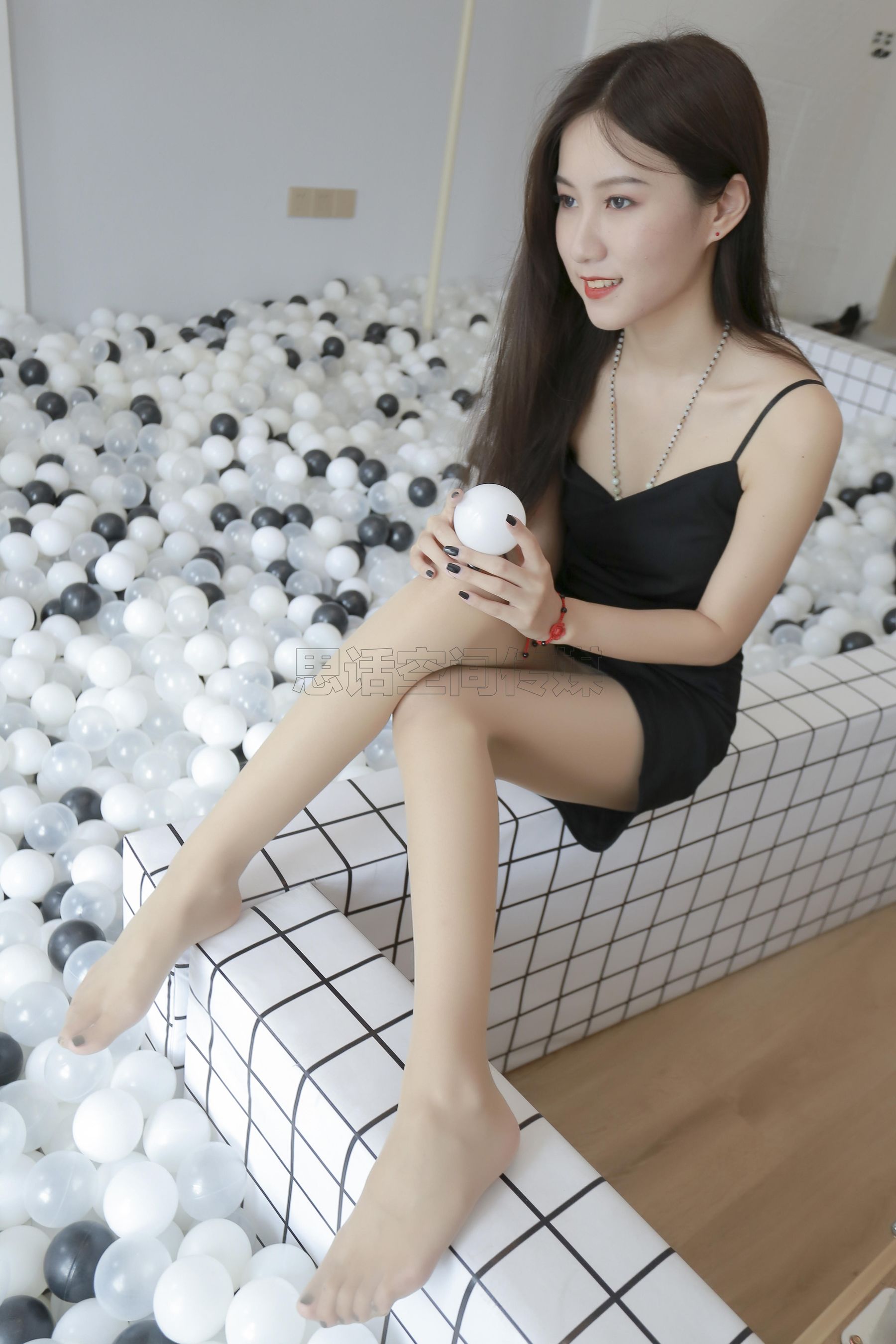 [思话SiHua] SJ001 曦然 泡泡球上的学姐  第46张