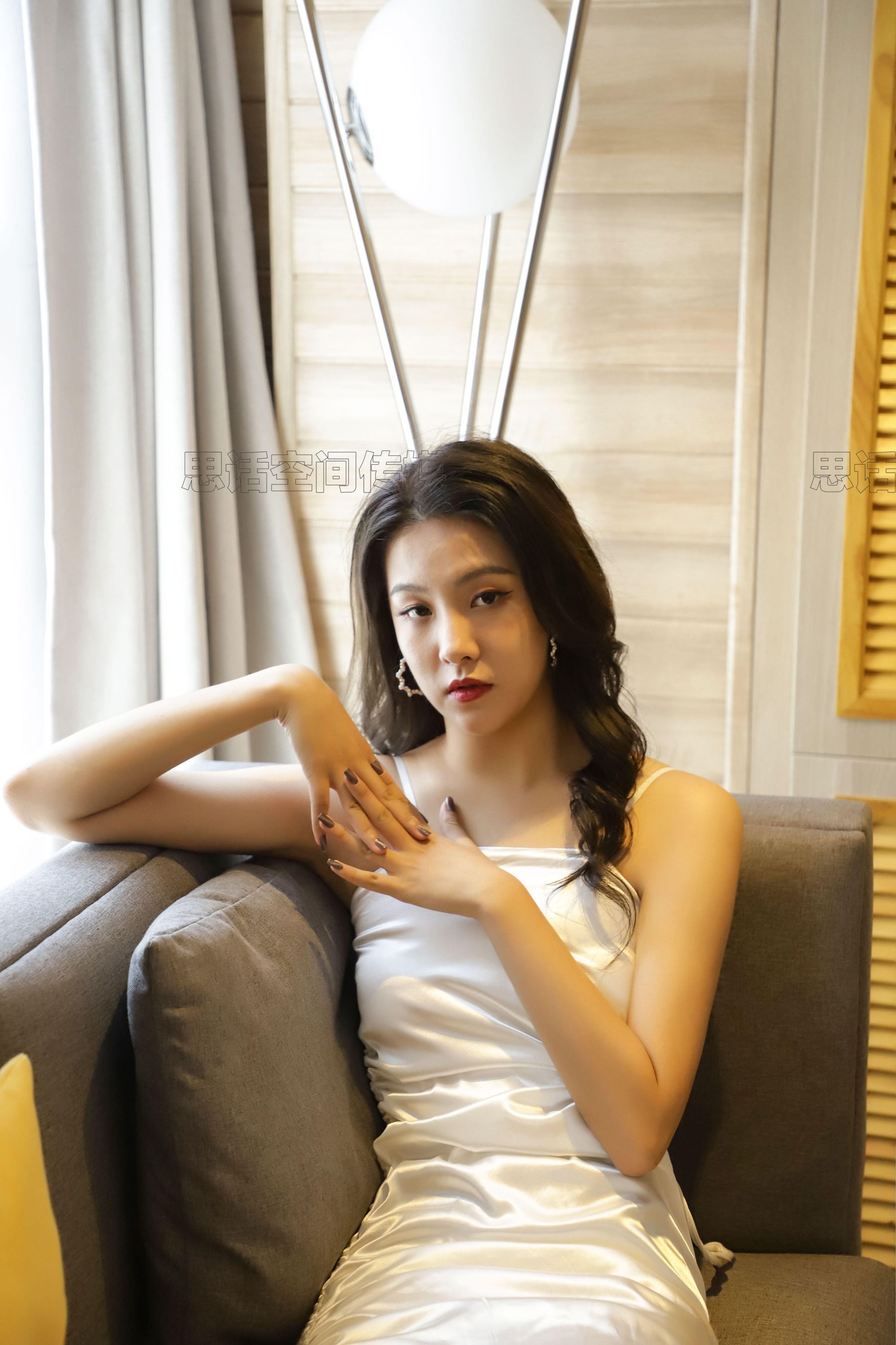 [思话SiHua] SJ002 聂小倩 沙发上的慵懒女神  第13张
