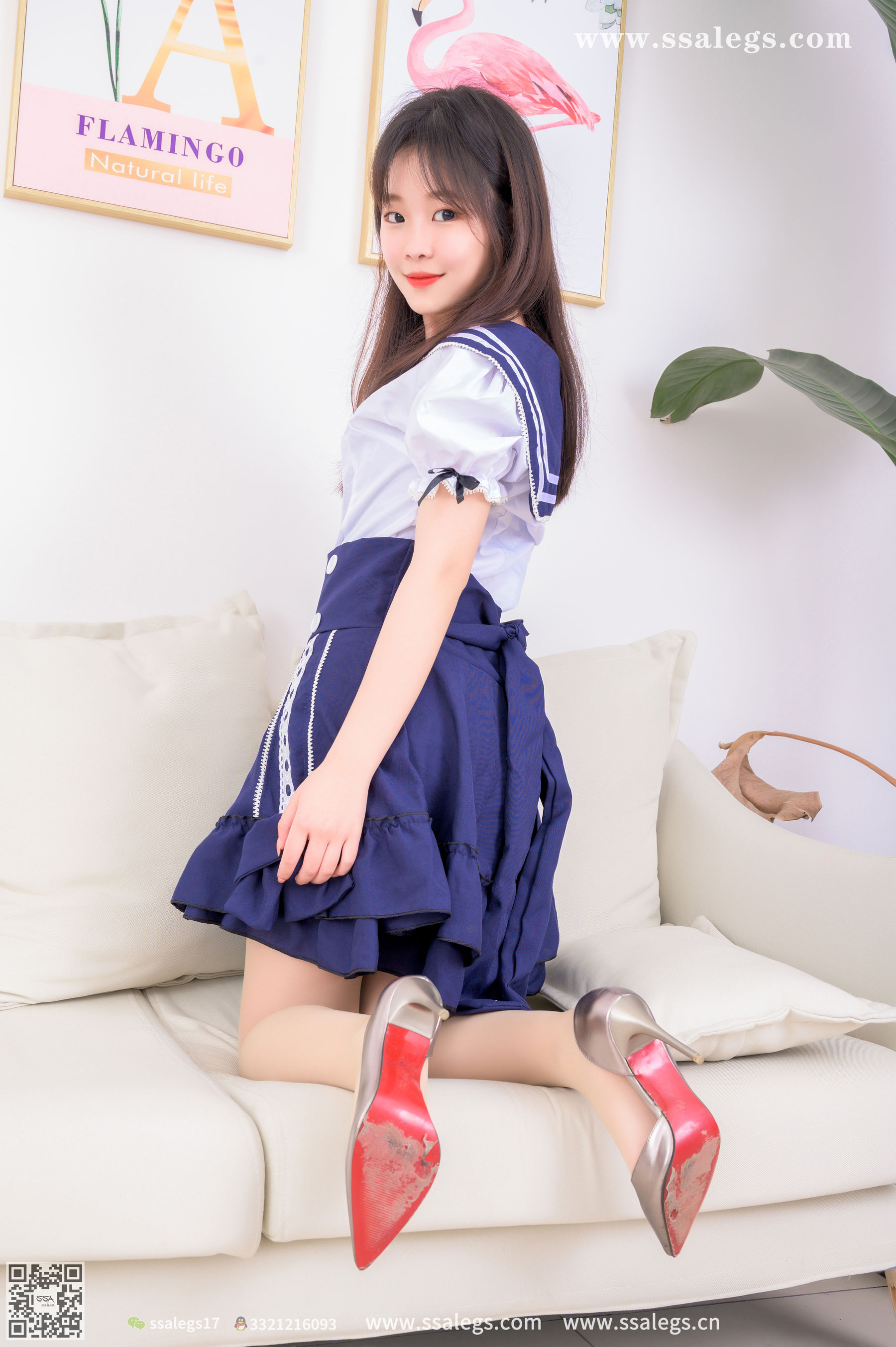 [SSA丝社]超清写真 No.375 点点 儿童节慵懒的少女(上)  第61张