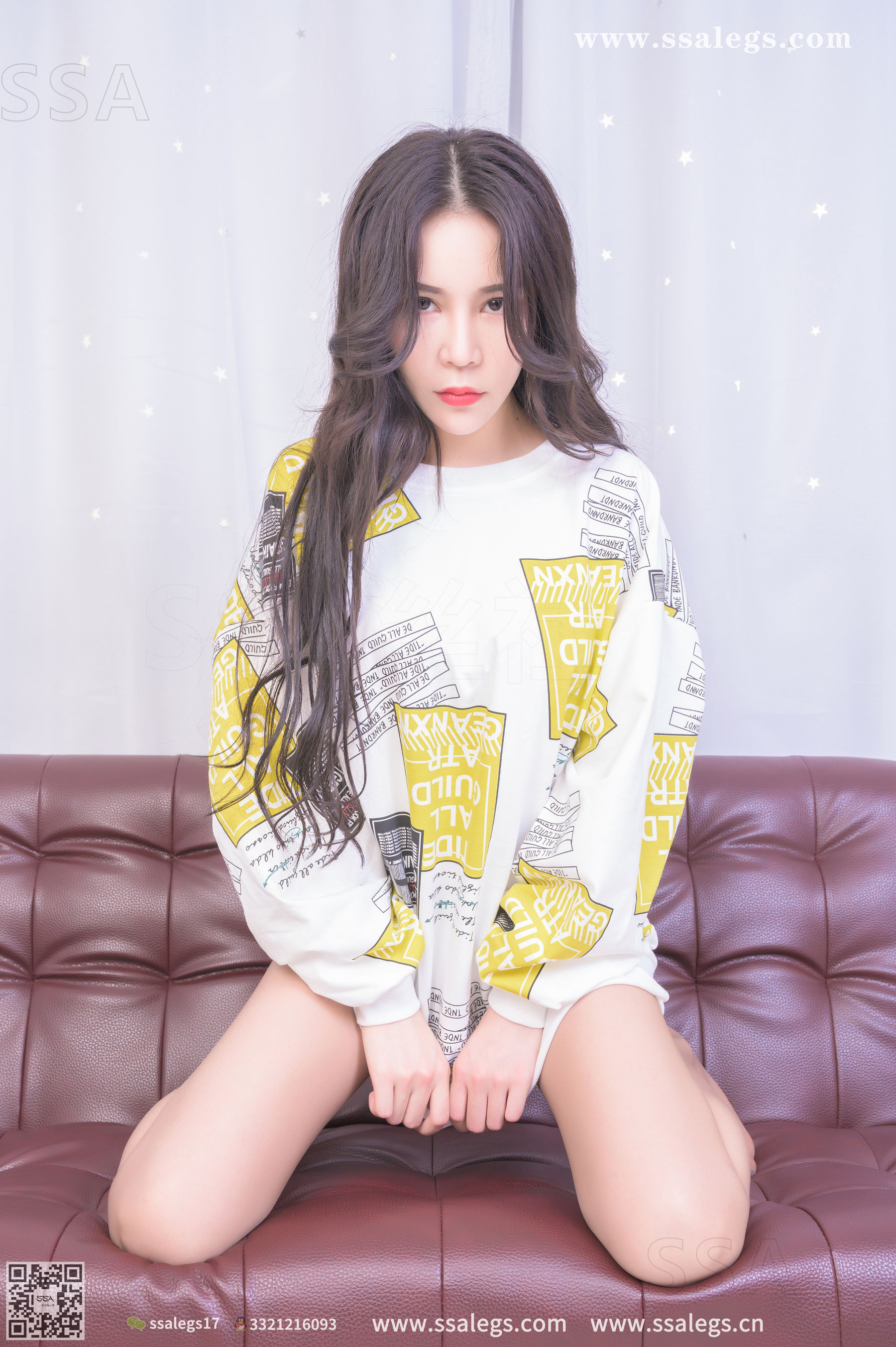 [SSA丝社]超清写真 No.329 娜娜 御姐的缘味咖啡丝袜写真(下)  第11张