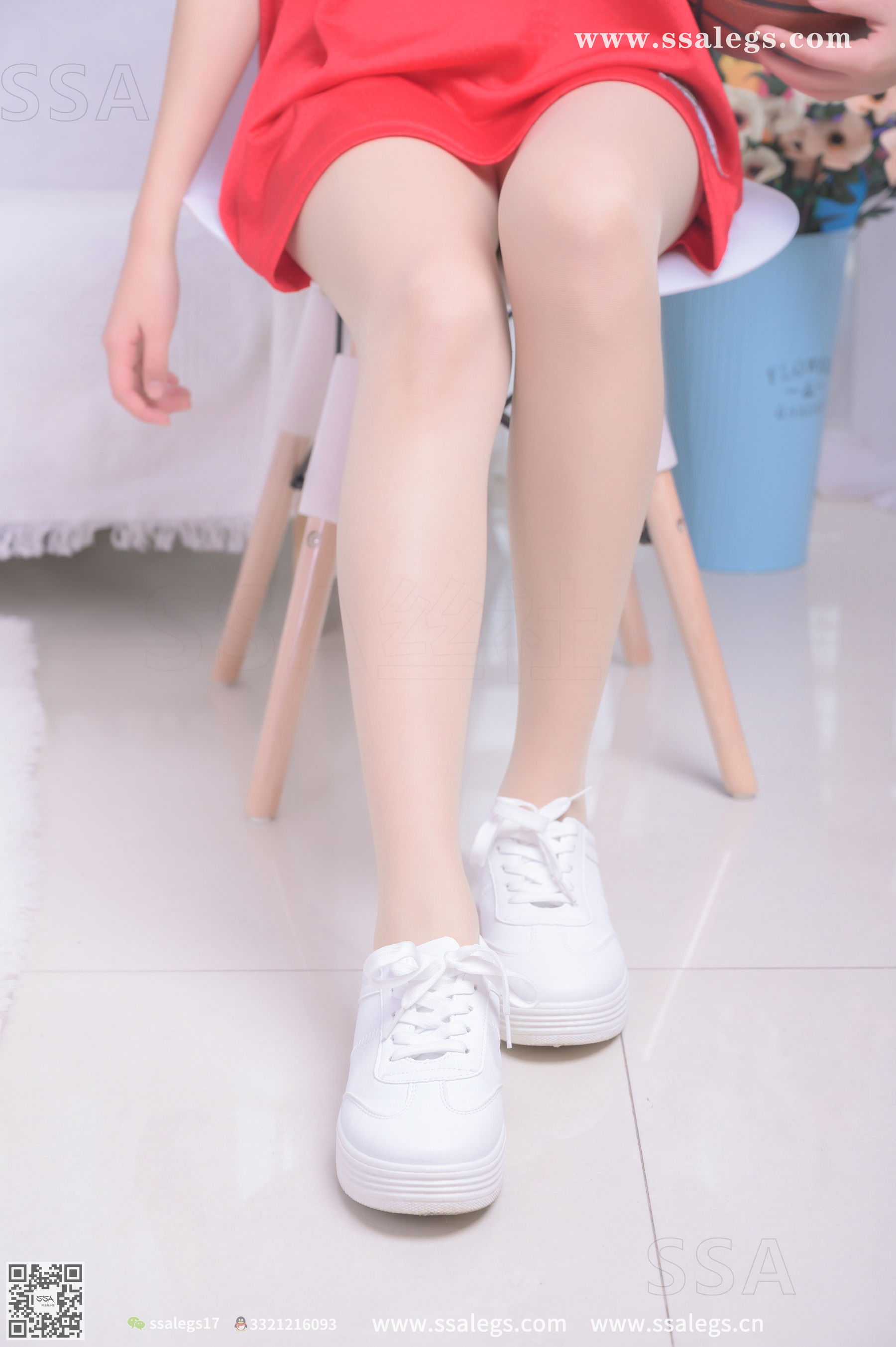 [SSA丝社]超清写真 No.324 素素 小姐姐放假在家陪你玩篮球(上)  第32张