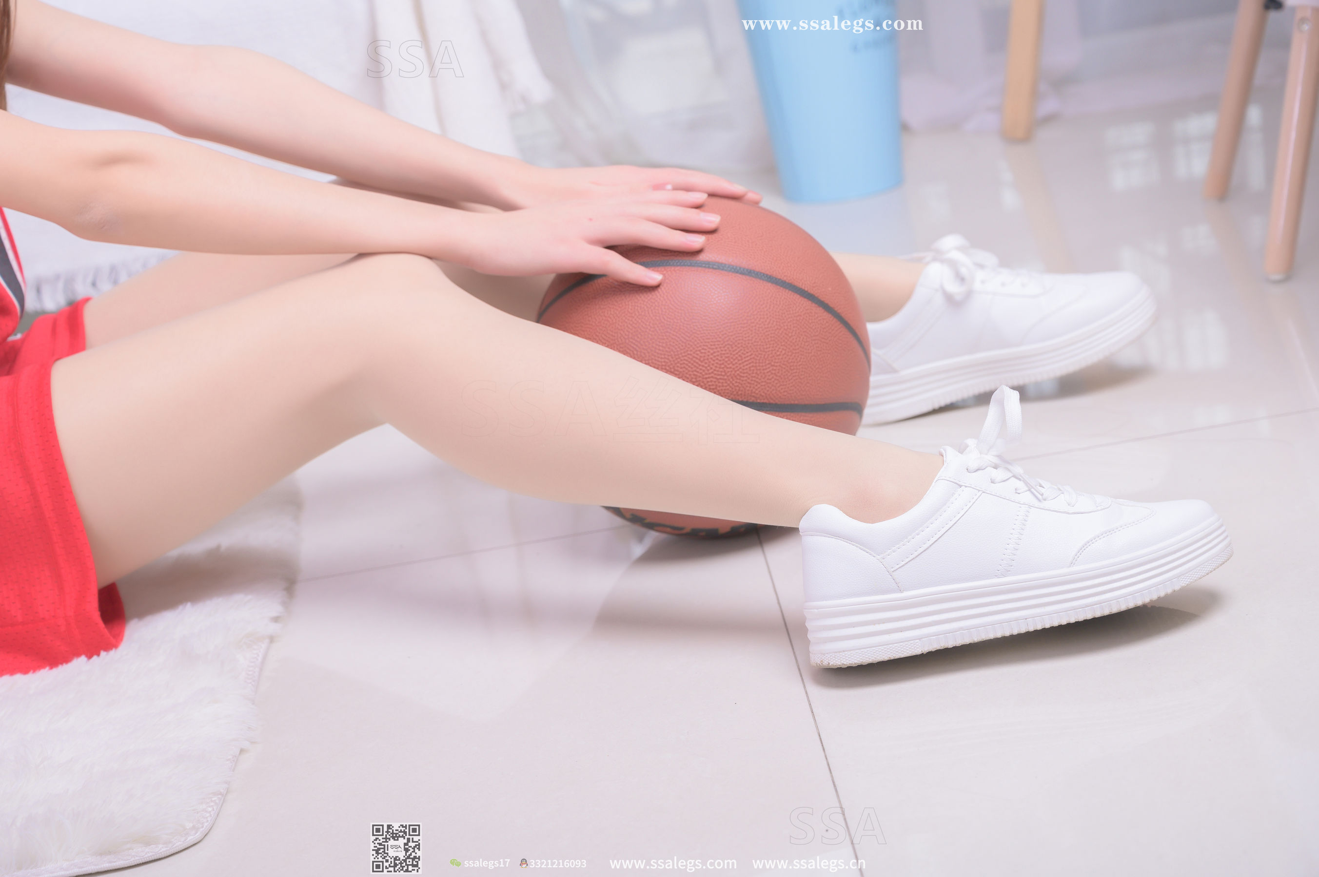 [SSA丝社]超清写真 No.324 素素 小姐姐放假在家陪你玩篮球(上)  第103张