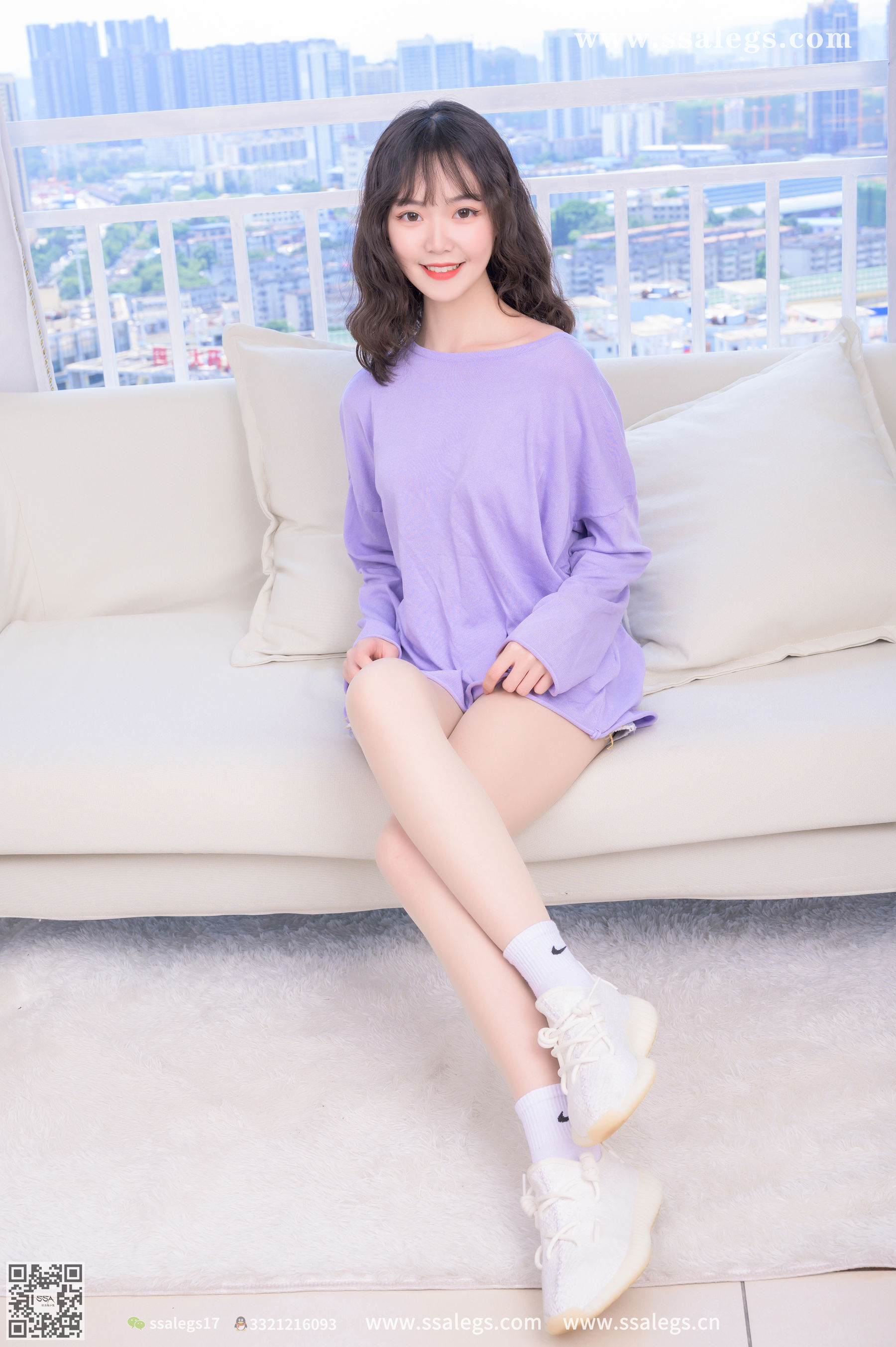 [SSA丝社]超清写真 No.368 阳阳 少女的大波浪(上)  第4张