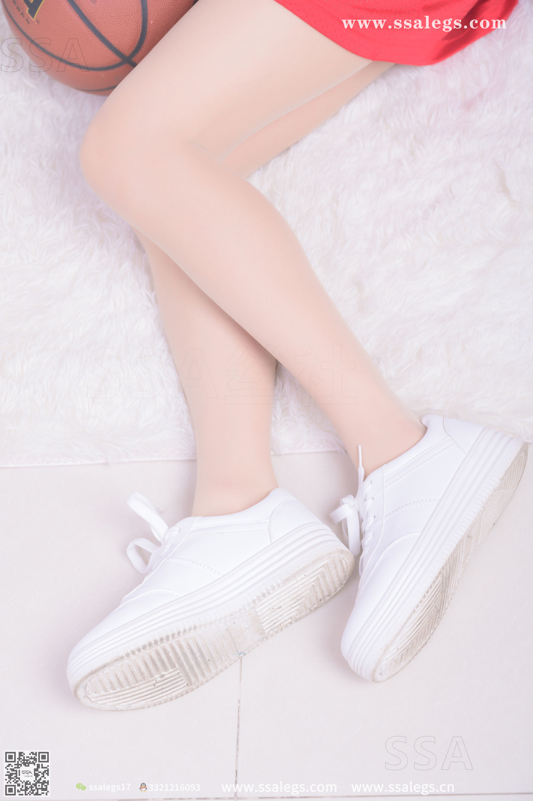 [SSA丝社]超清写真 No.324 素素 小姐姐放假在家陪你玩篮球(上)  第115张