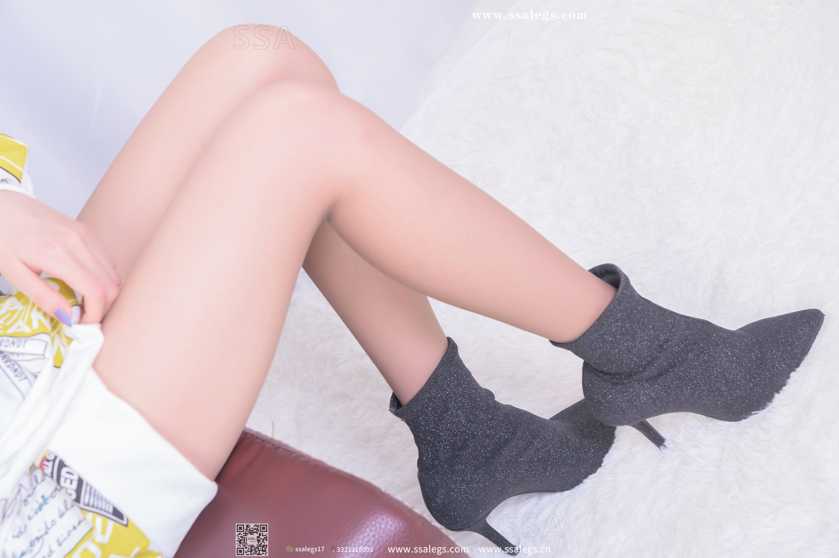 [SSA丝社]超清写真 No.328 娜娜 御姐的缘味咖啡丝袜写真(上)  第8张