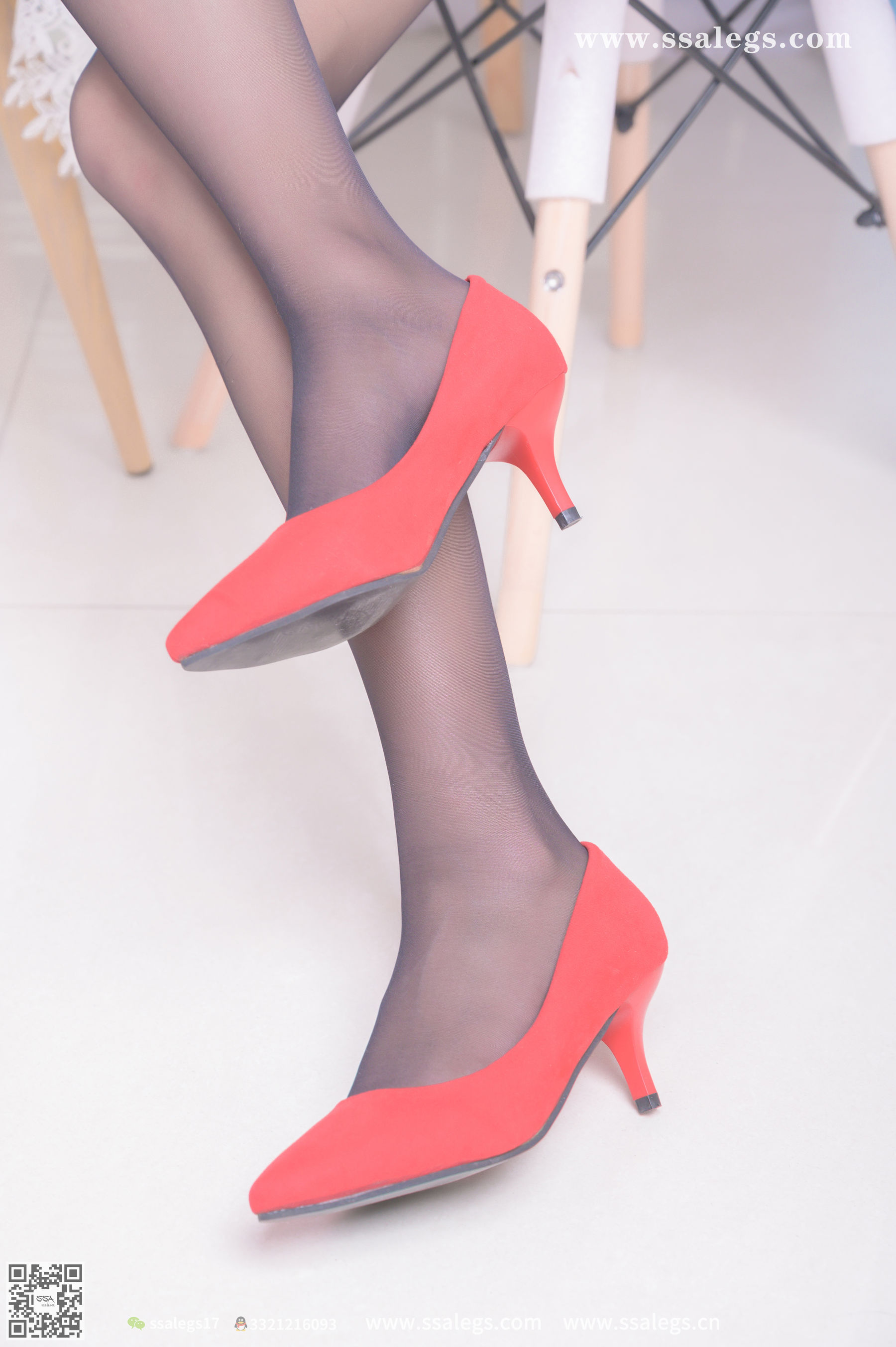 [SSA丝社]超清写真 No.364 素素 蒨蒨红裙好女儿(上)  第4张