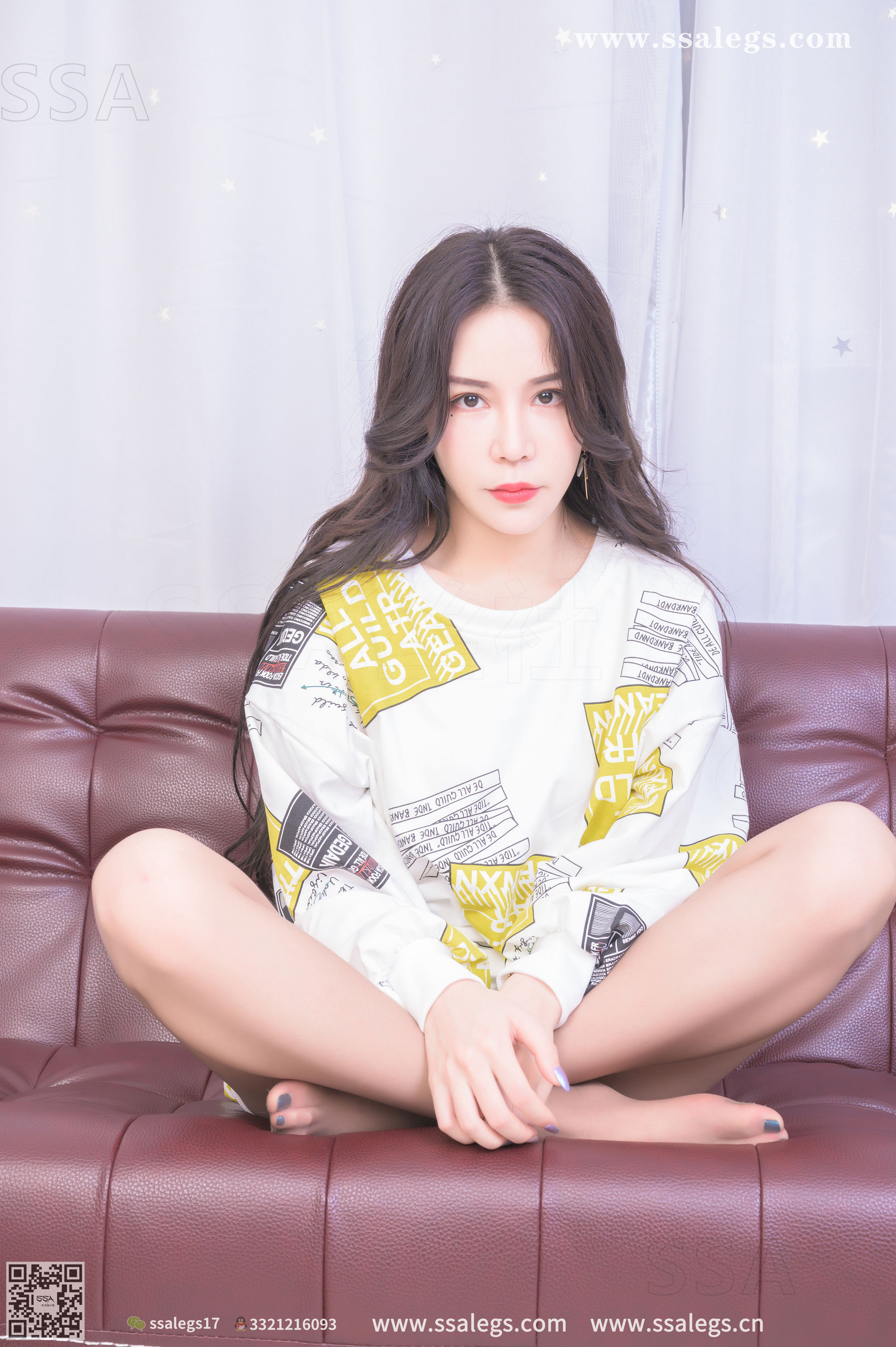 [SSA丝社]超清写真 No.329 娜娜 御姐的缘味咖啡丝袜写真(下)  第17张