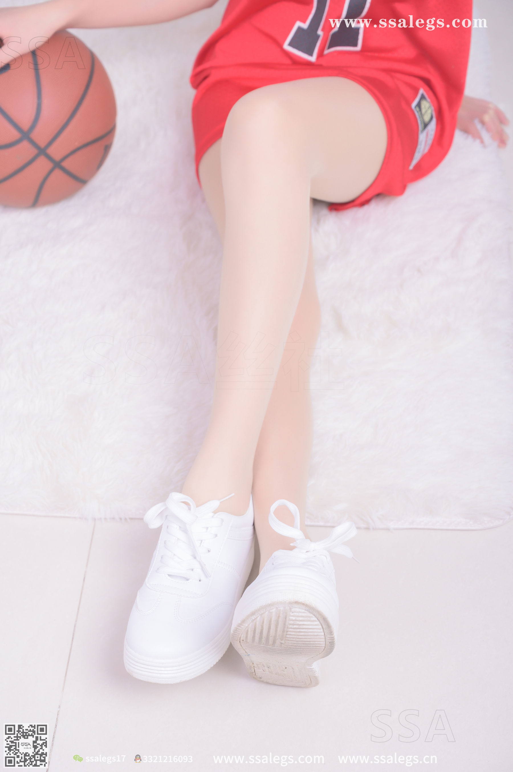 [SSA丝社]超清写真 No.324 素素 小姐姐放假在家陪你玩篮球(上)  第119张