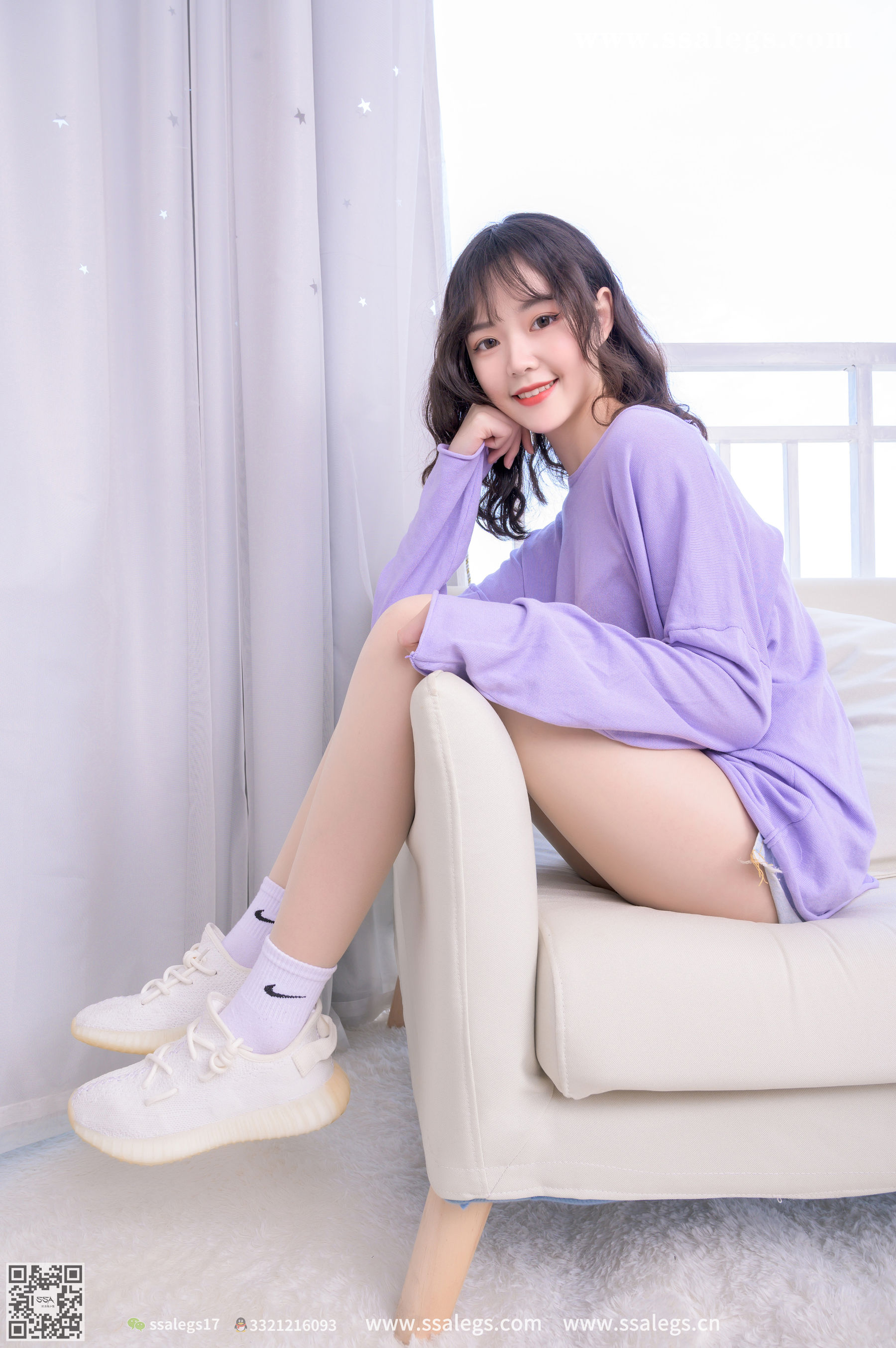 [SSA丝社]超清写真 No.368 阳阳 少女的大波浪(上)  第51张