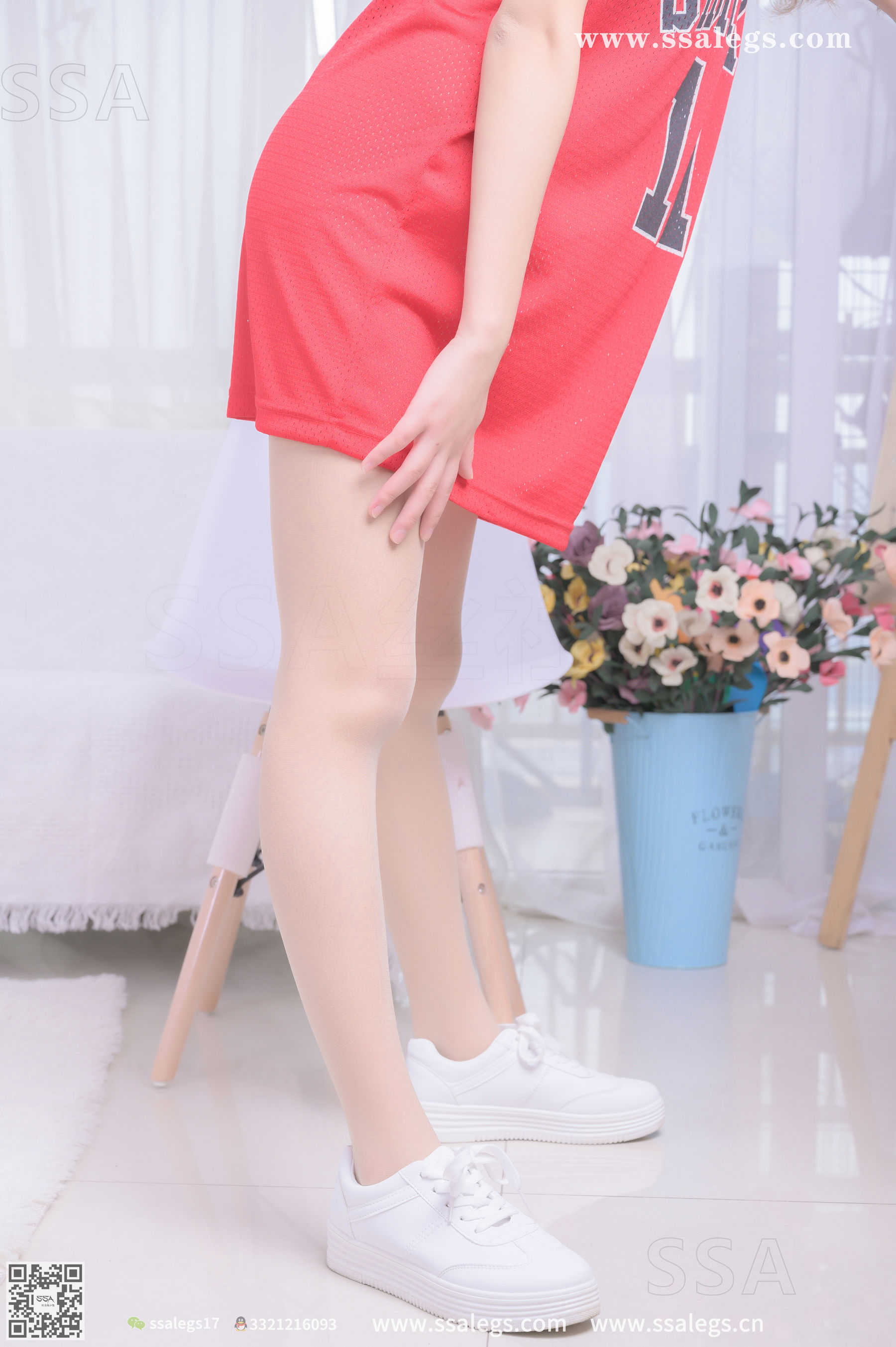 [SSA丝社]超清写真 No.324 素素 小姐姐放假在家陪你玩篮球(上)  第74张