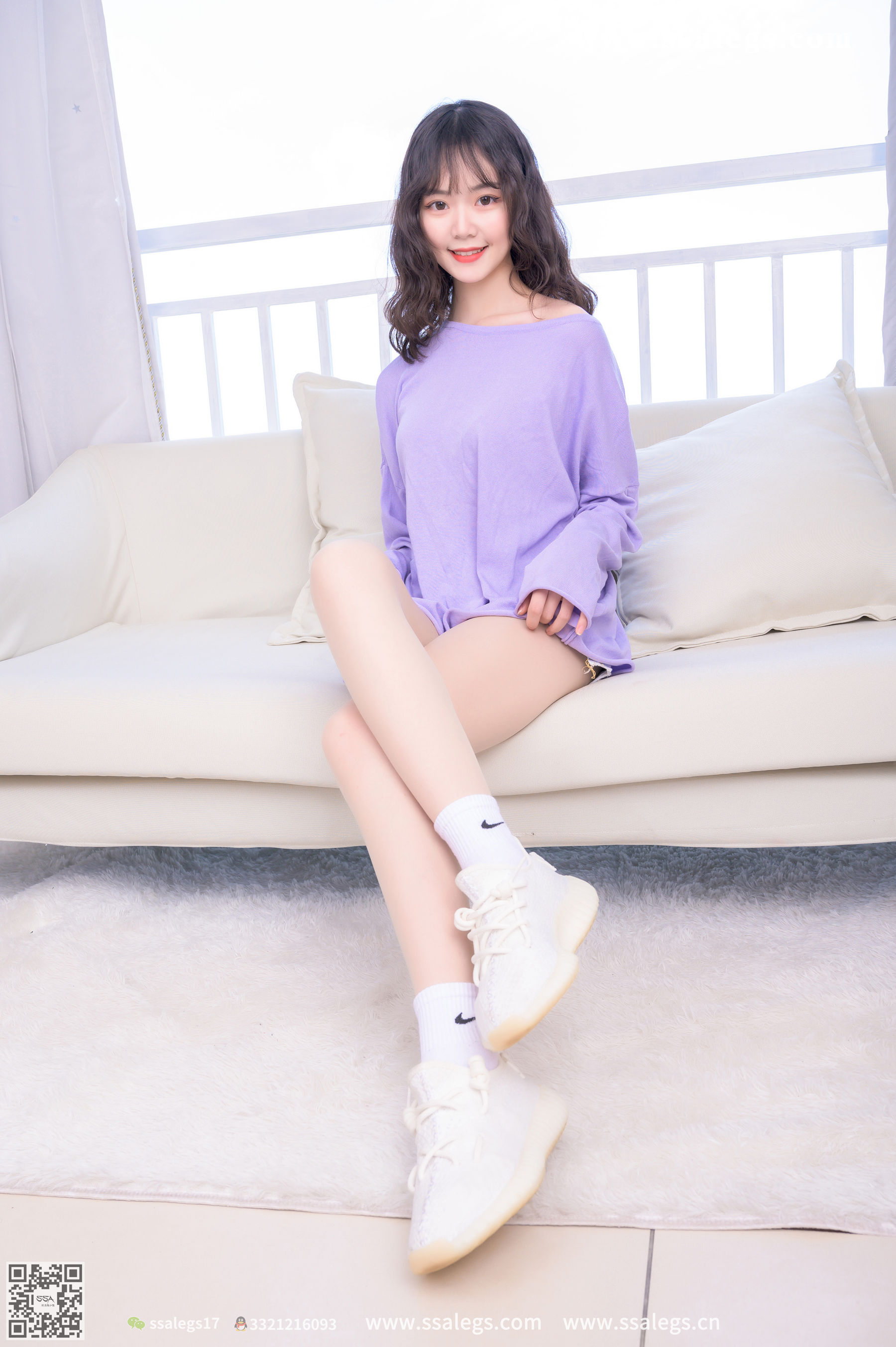 [SSA丝社]超清写真 No.368 阳阳 少女的大波浪(上)  第4张