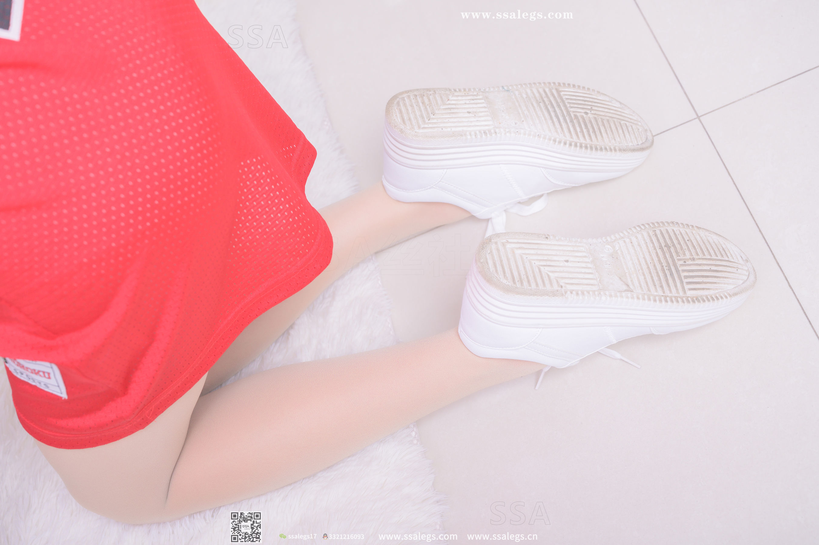 [SSA丝社]超清写真 No.324 素素 小姐姐放假在家陪你玩篮球(上)  第132张