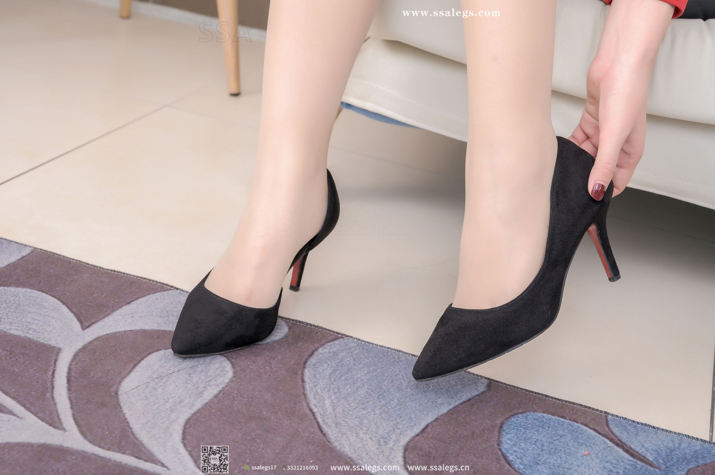 [SSA丝社]超清写真 No.350 小鹿 皮裙原来这么好穿  第32张