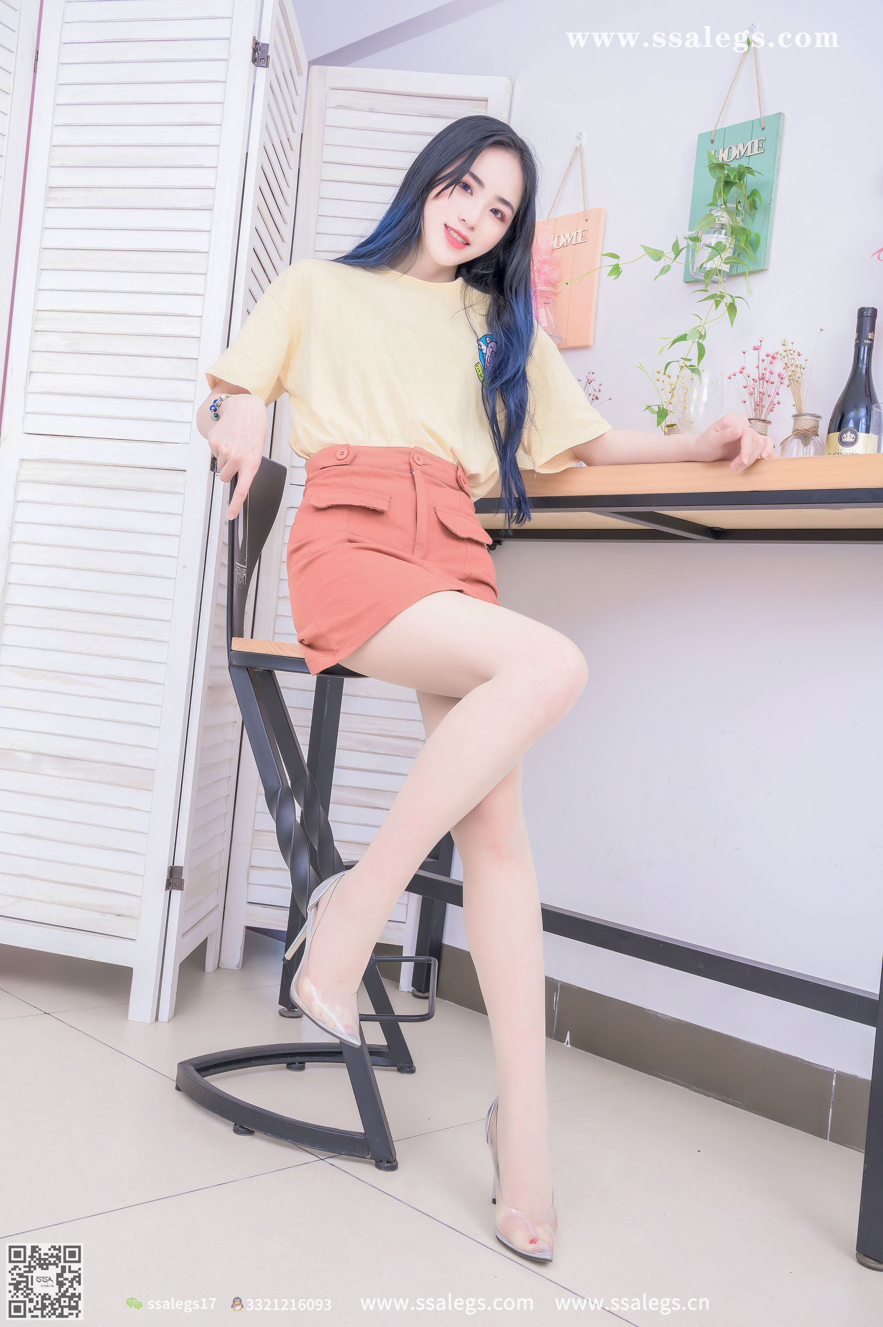 [SSA丝社]超清写真 No.355 茵茵 第一次见面请多多关照  第8张