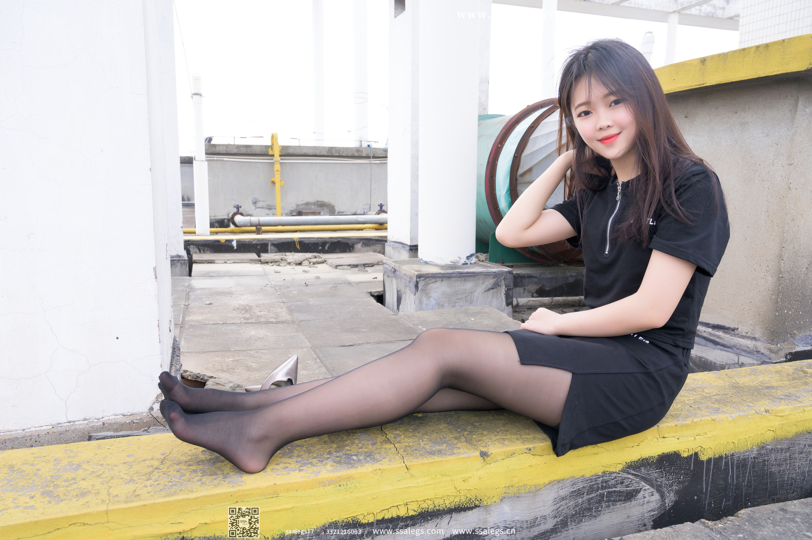 [SSA丝社]超清写真 No.361 点点 居家&amp;天台少女  第105张