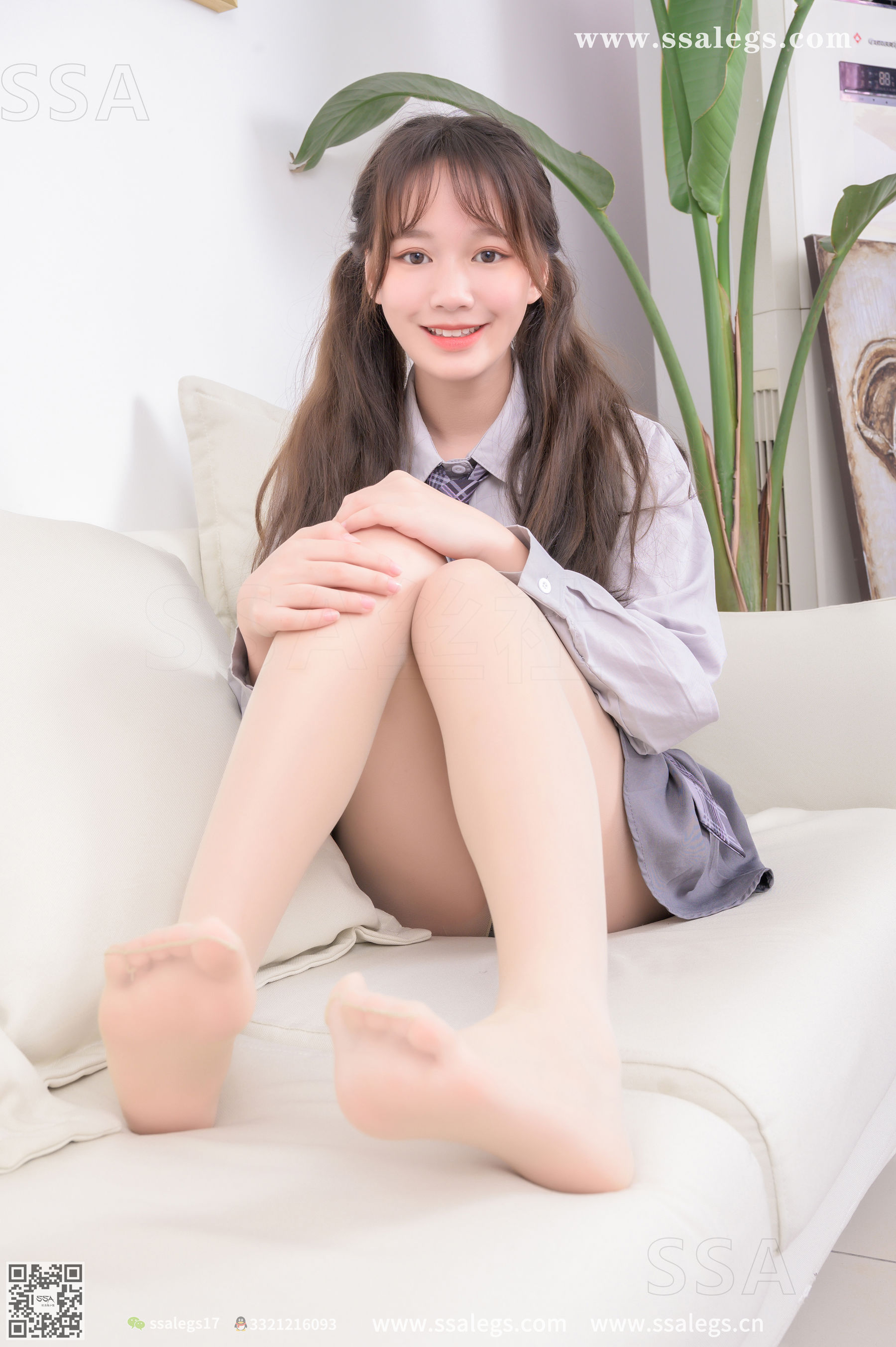 [SSA丝社]超清写真 No.317 宝宝 哥哥，还没开学好无聊(下)  第19张