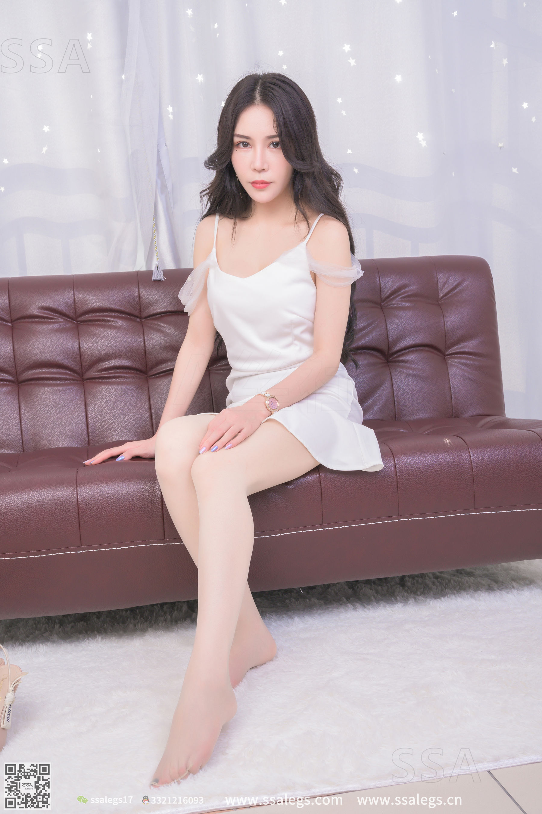 [SSA丝社]超清写真 No.294 娜娜 白皙御姐的嫩肤肉丝(上)  第17张