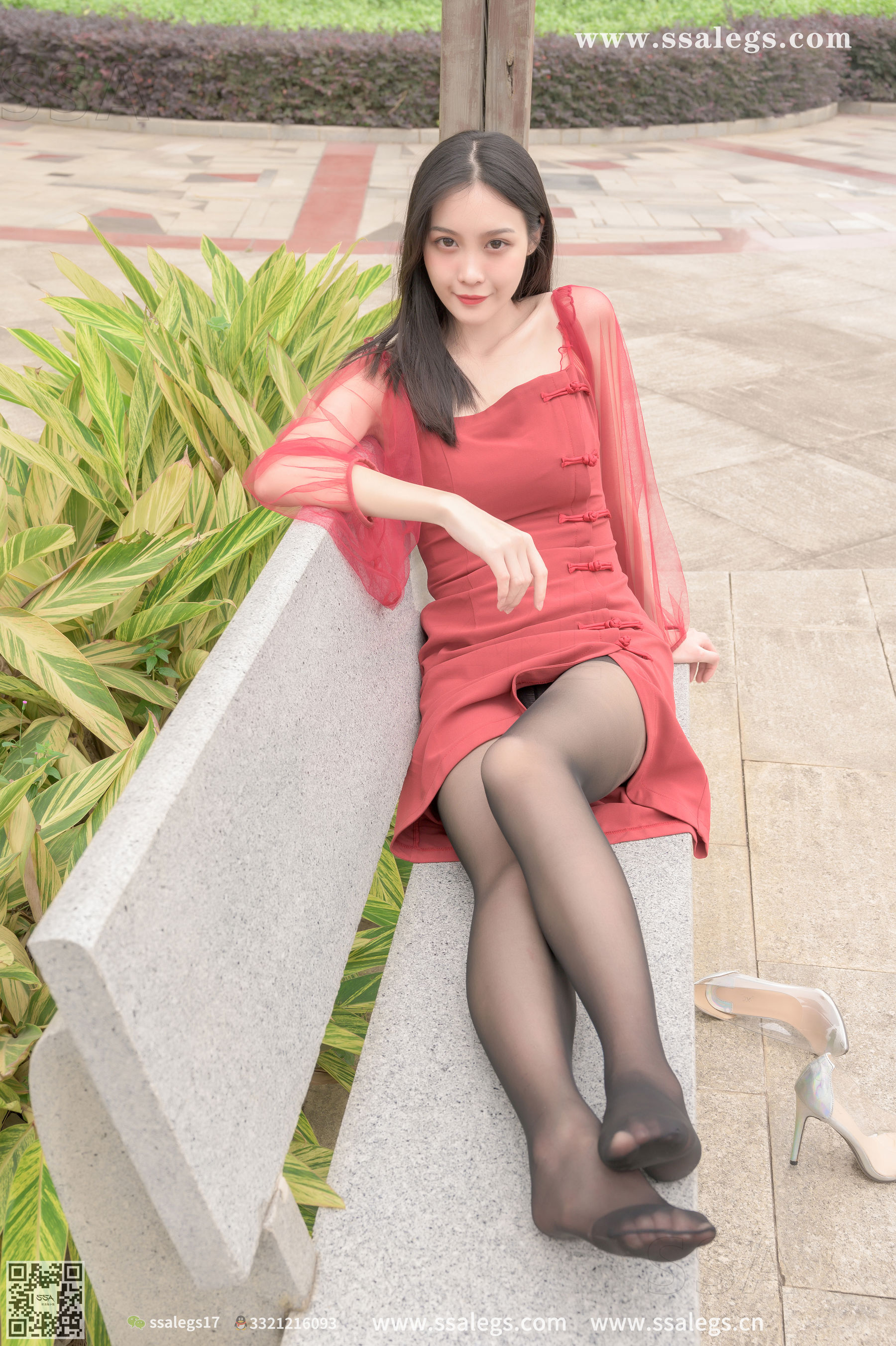 [SSA丝社]超清写真 No.354 君君 天气好和她逛公园吧  第109张