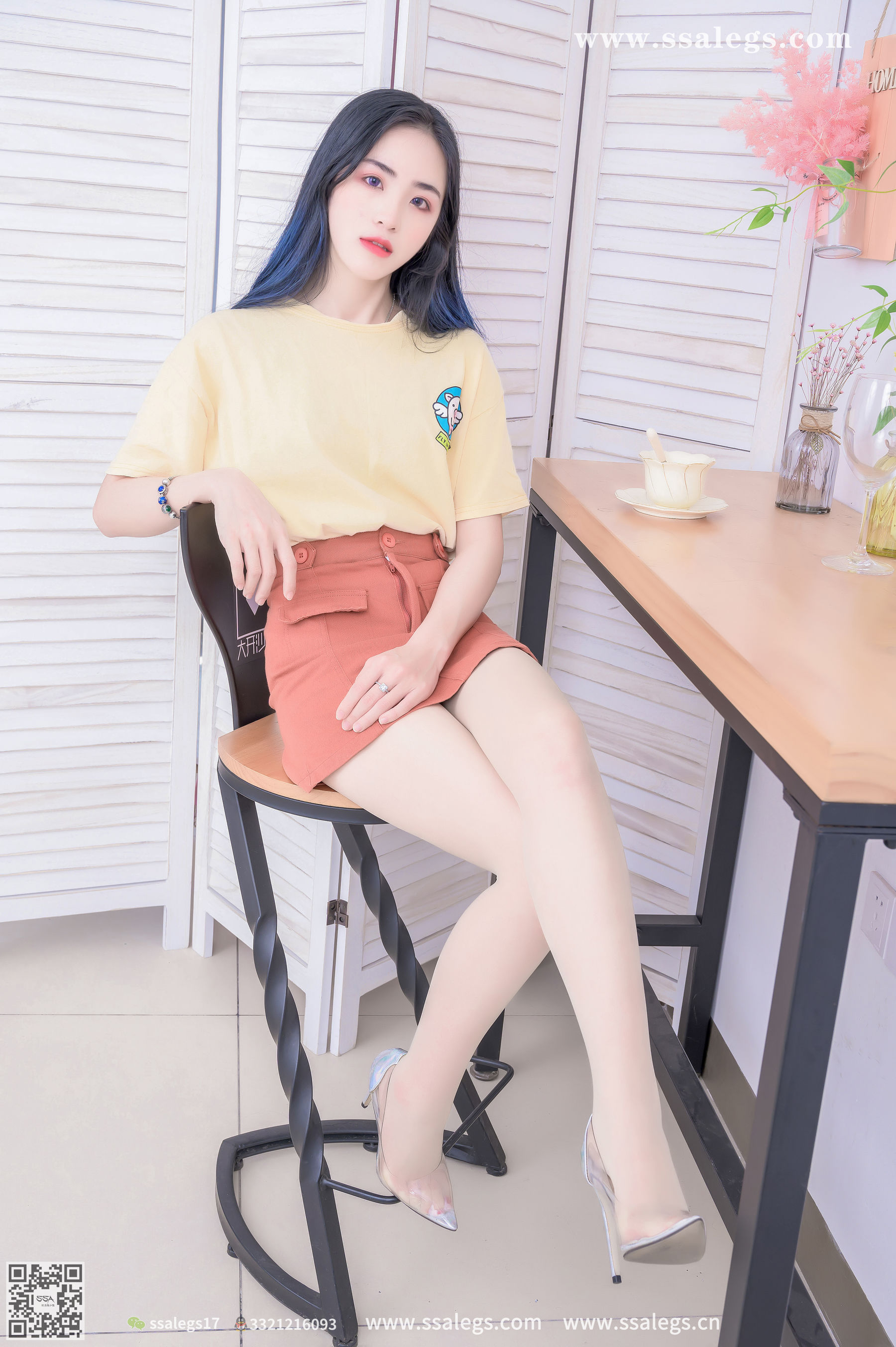 [SSA丝社]超清写真 No.355 茵茵 第一次见面请多多关照  第6张