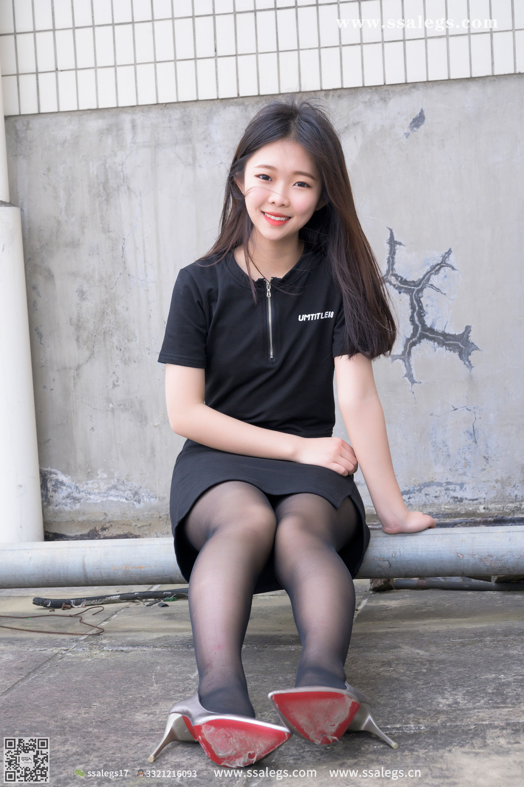 [SSA丝社]超清写真 No.361 点点 居家&amp;天台少女  第146张