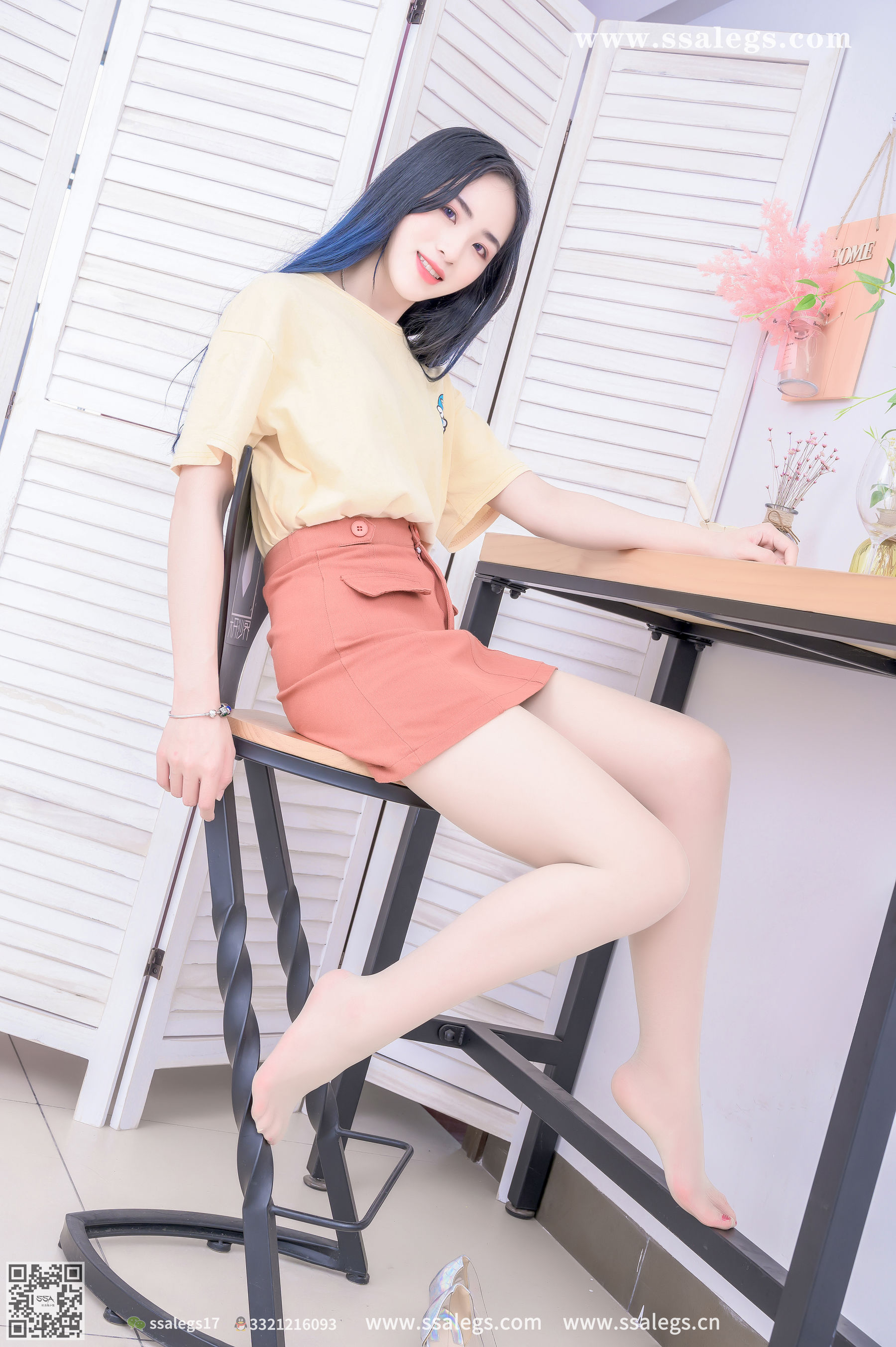 [SSA丝社]超清写真 No.355 茵茵 第一次见面请多多关照  第22张