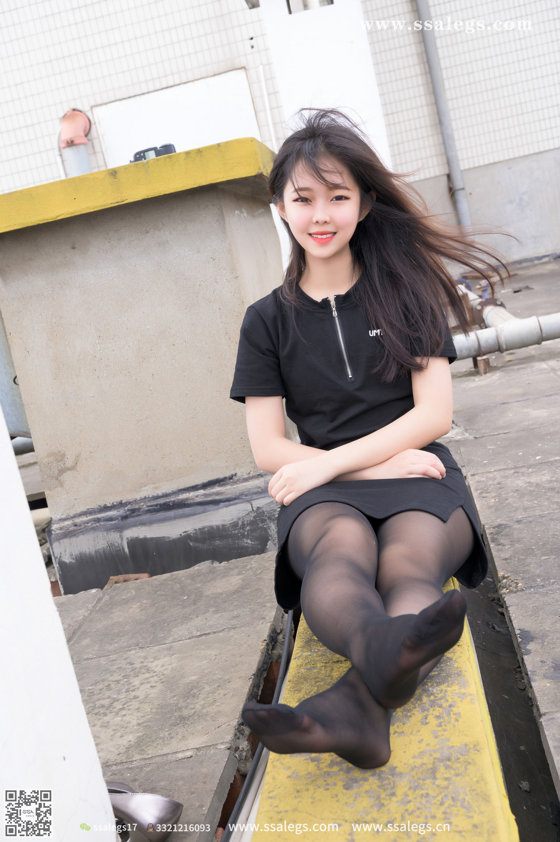 [SSA丝社]超清写真 No.361 点点 居家&amp;天台少女  第119张