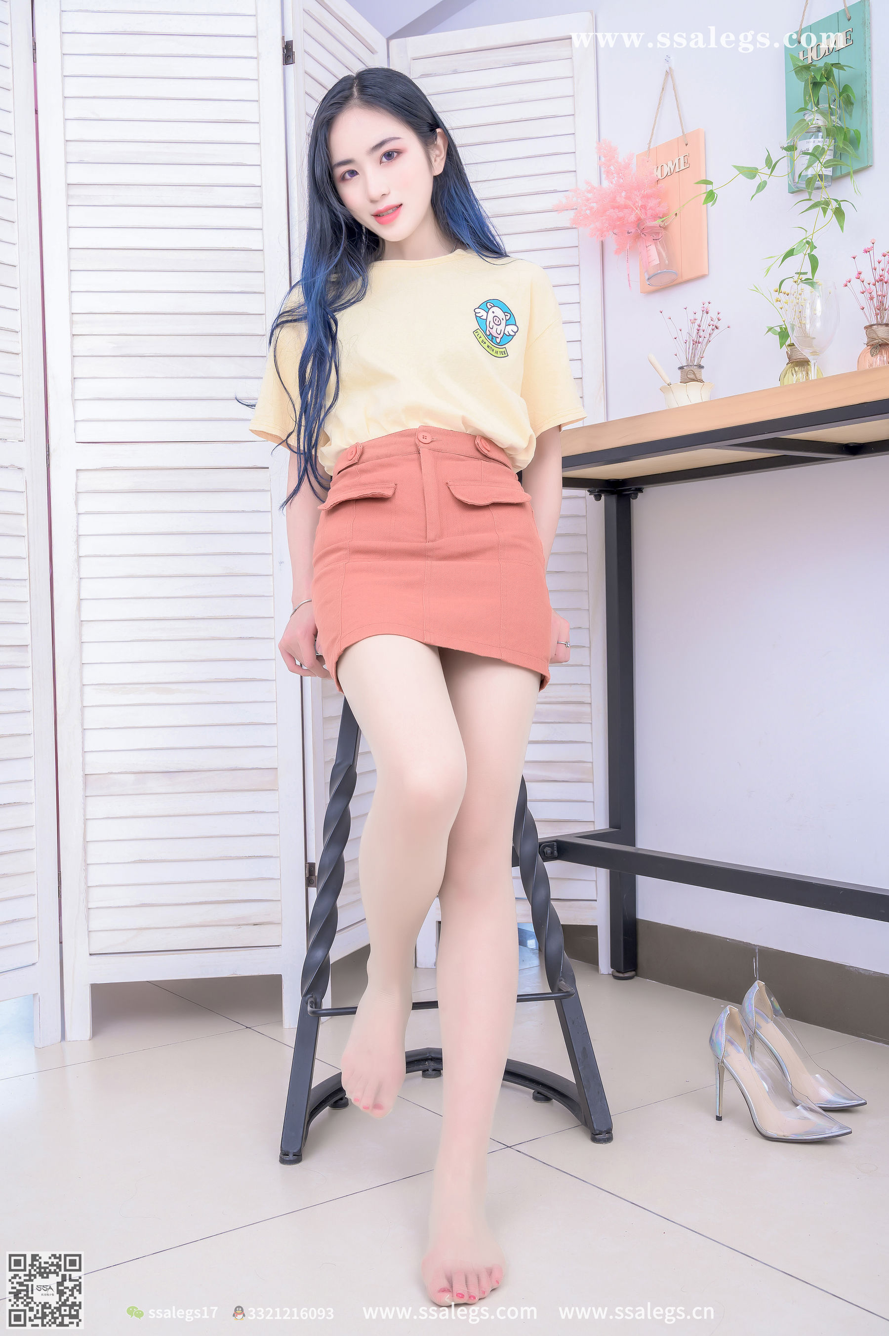 [SSA丝社]超清写真 No.355 茵茵 第一次见面请多多关照  第32张