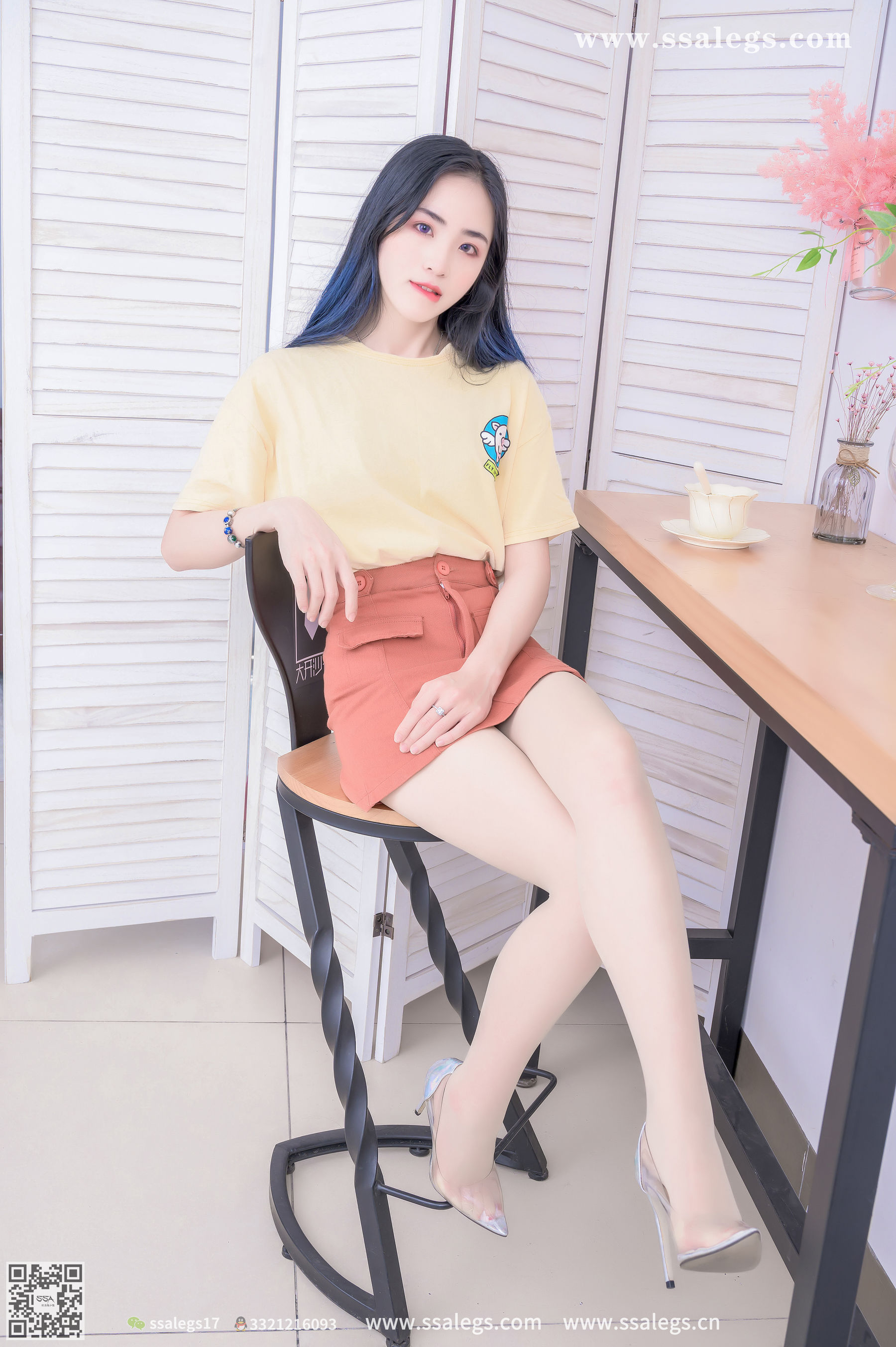 [SSA丝社]超清写真 No.355 茵茵 第一次见面请多多关照  第6张