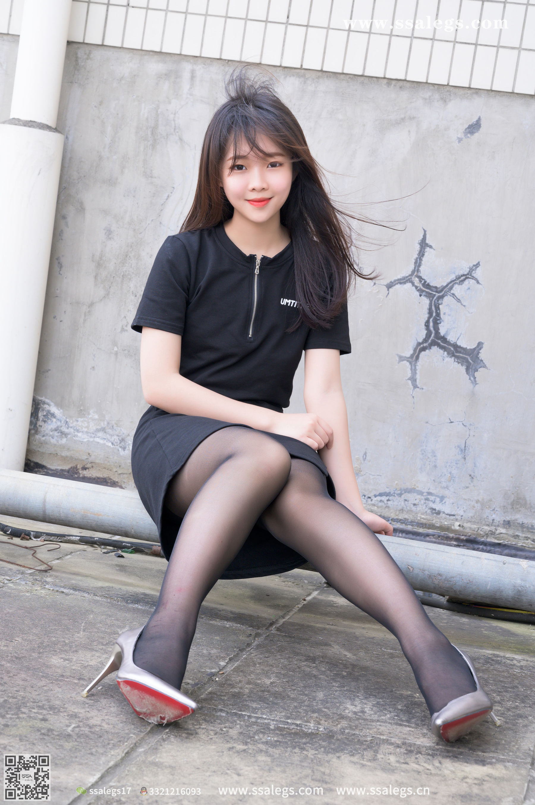 [SSA丝社]超清写真 No.361 点点 居家&amp;天台少女  第145张