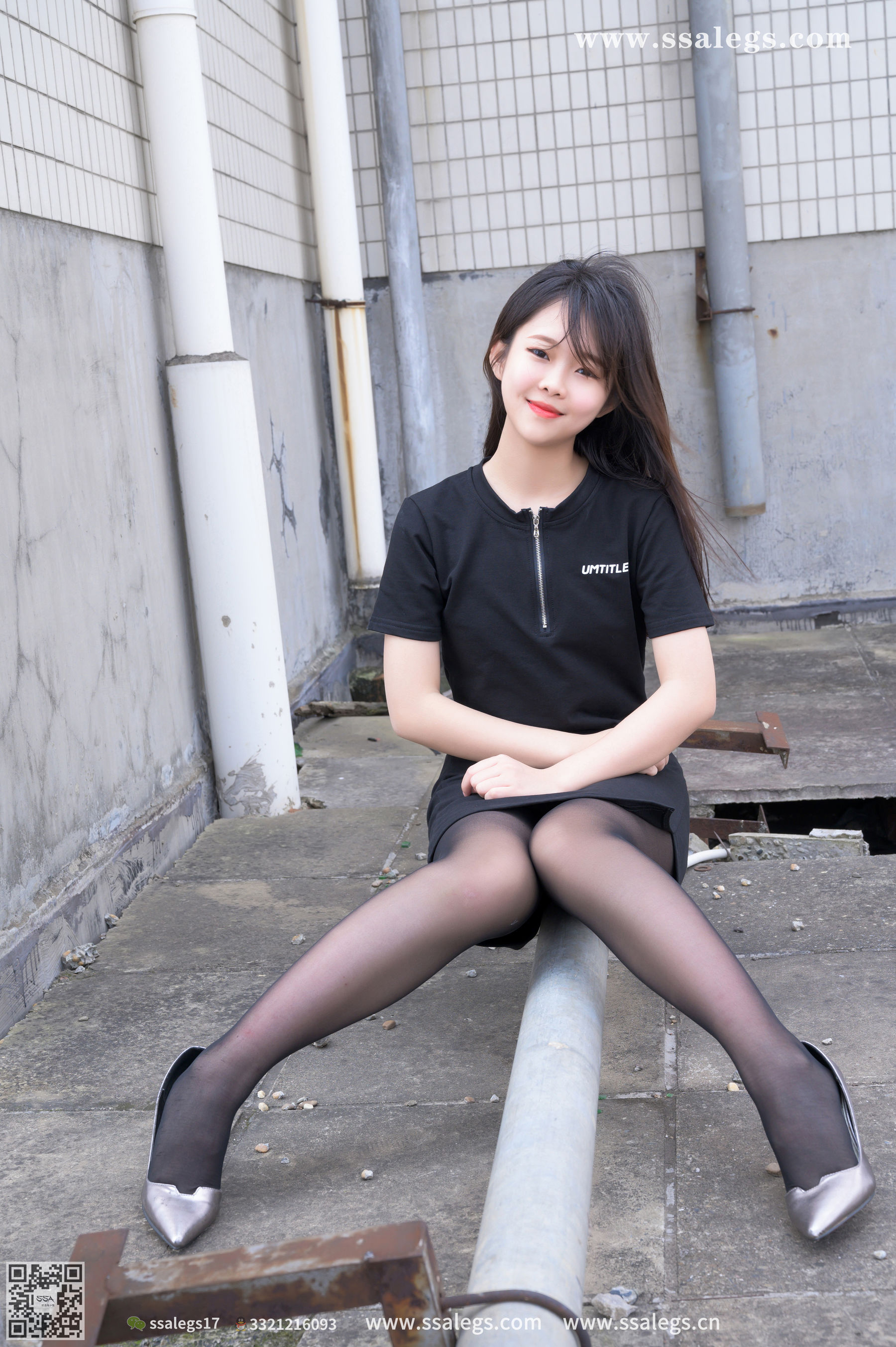 [SSA丝社]超清写真 No.361 点点 居家&amp;天台少女  第16张