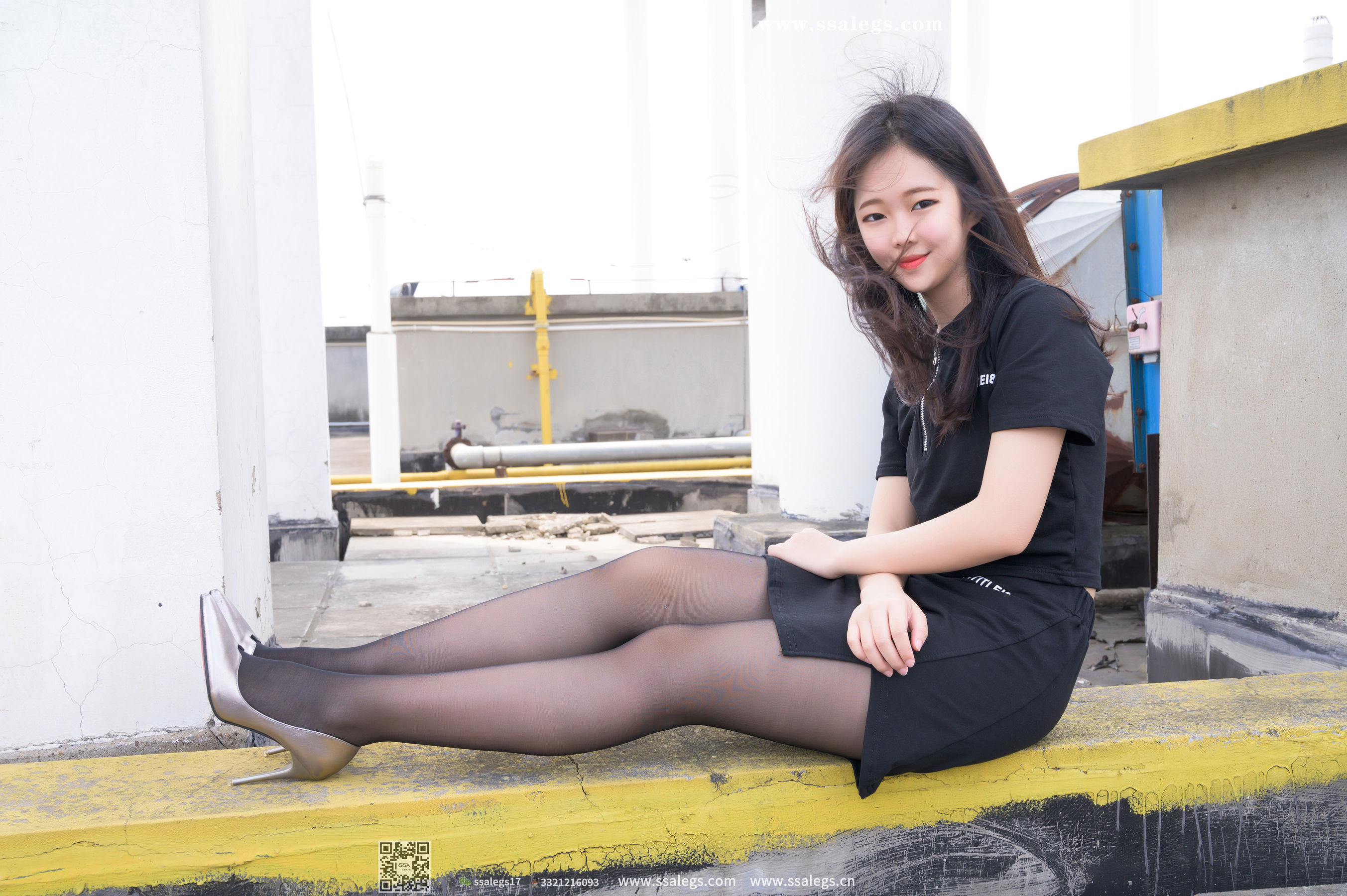 [SSA丝社]超清写真 No.361 点点 居家&amp;天台少女  第98张