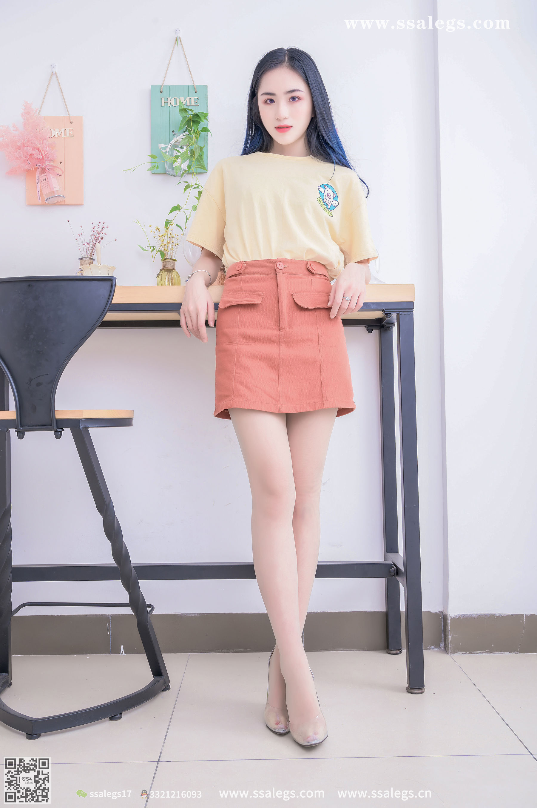 [SSA丝社]超清写真 No.355 茵茵 第一次见面请多多关照  第47张