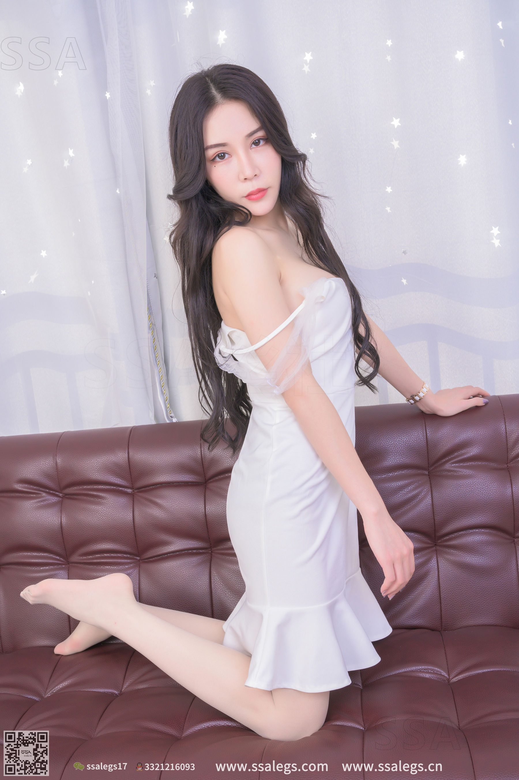 [SSA丝社]超清写真 No.295 娜娜 白皙御姐的嫩肤肉丝(下)  第45张