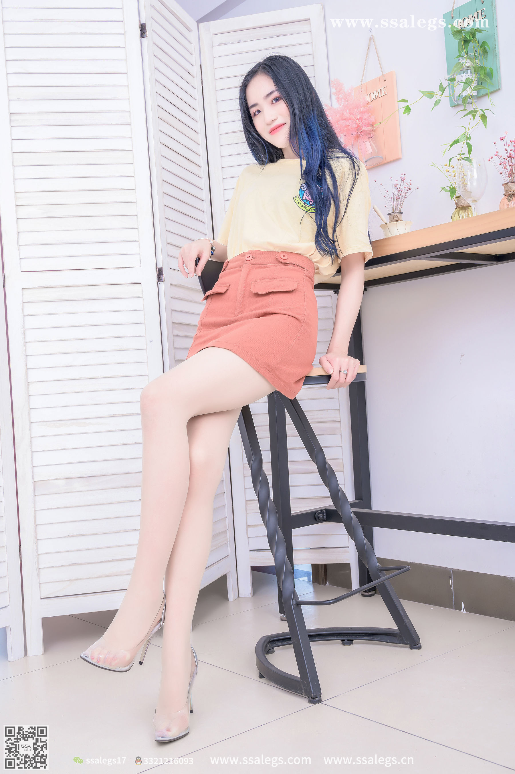 [SSA丝社]超清写真 No.355 茵茵 第一次见面请多多关照  第18张