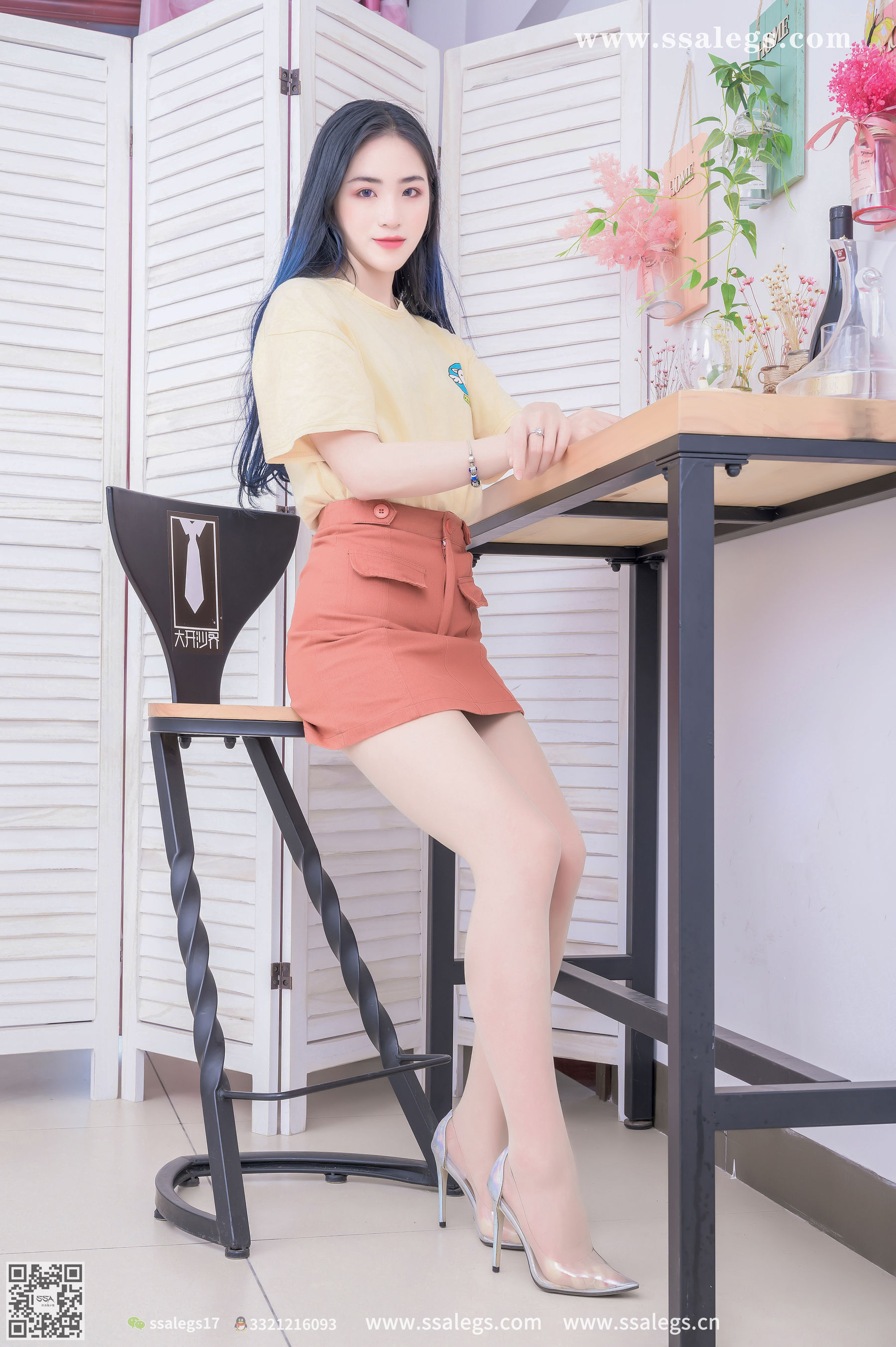 [SSA丝社]超清写真 No.355 茵茵 第一次见面请多多关照  第3张