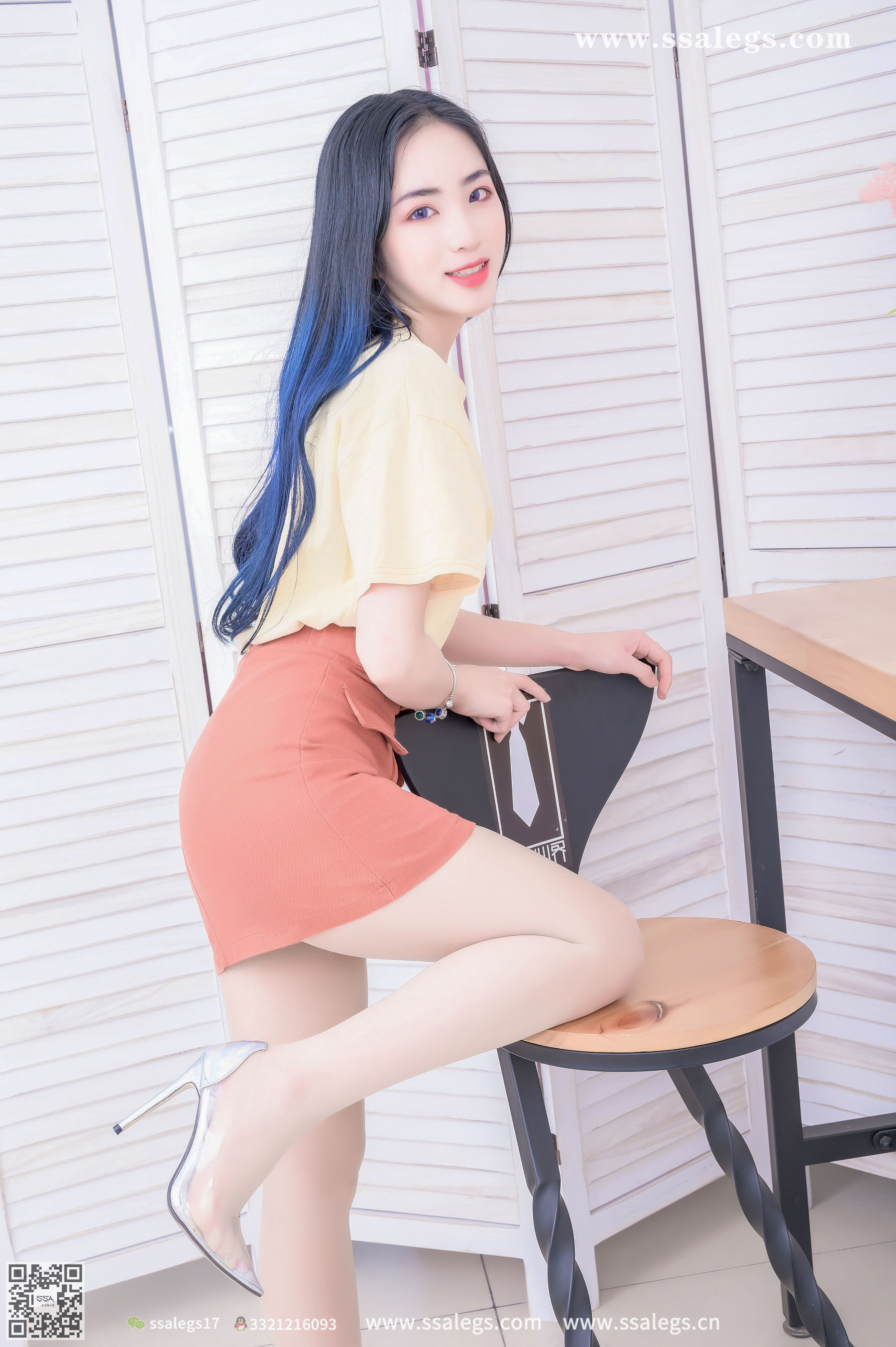 [SSA丝社]超清写真 No.355 茵茵 第一次见面请多多关照  第17张