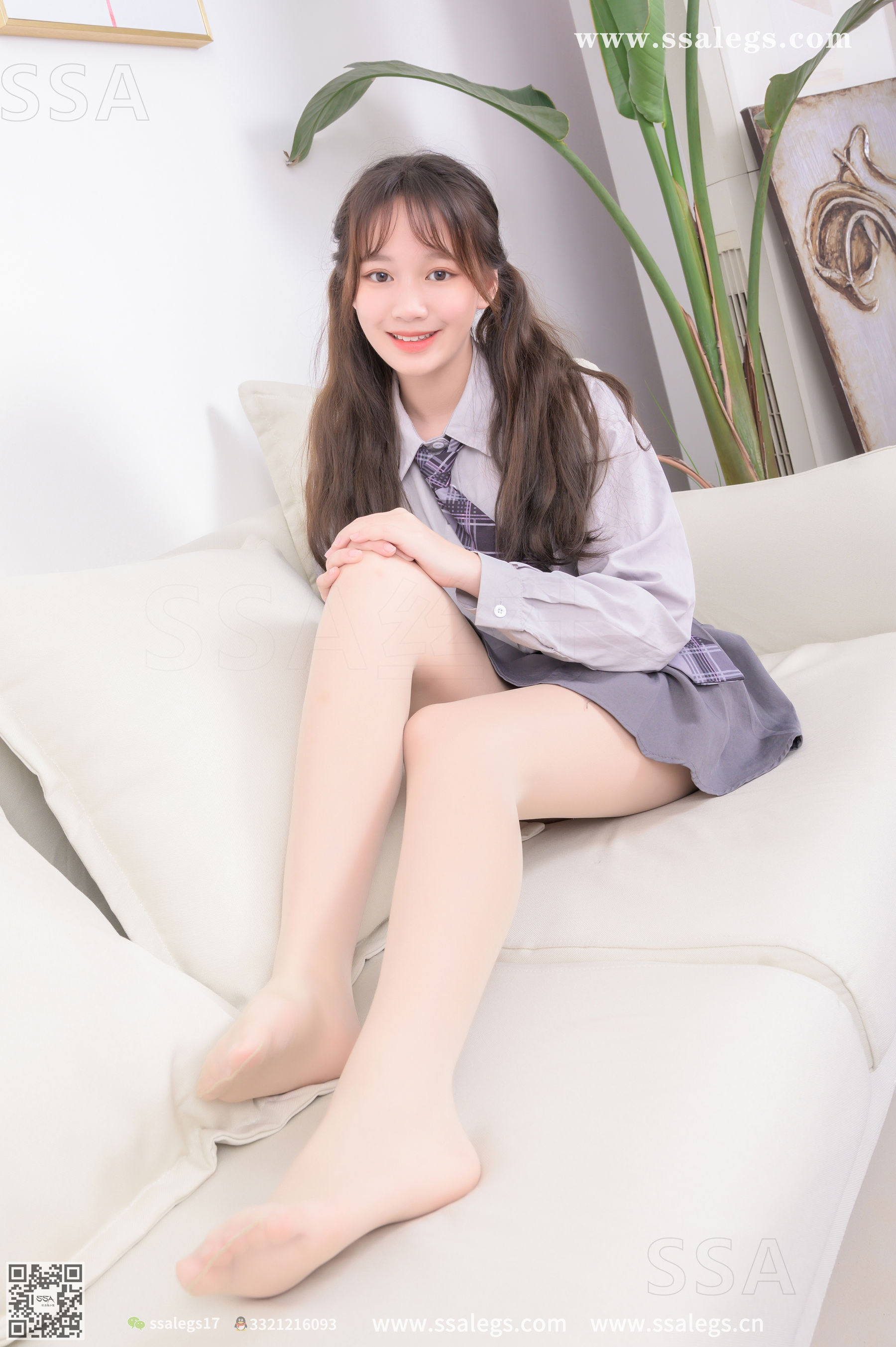 [SSA丝社]超清写真 No.317 宝宝 哥哥，还没开学好无聊(下)  第19张