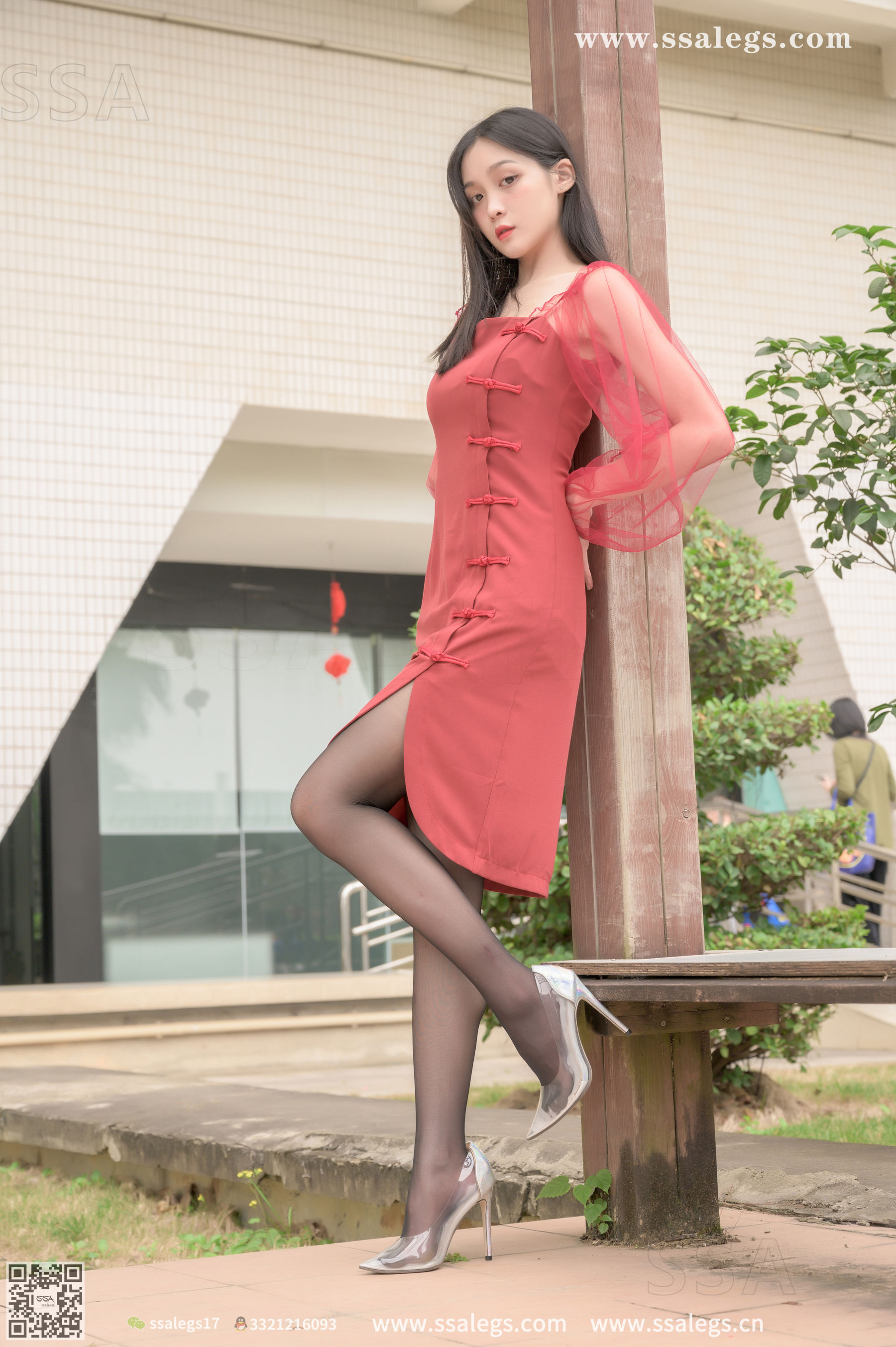 [SSA丝社]超清写真 No.354 君君 天气好和她逛公园吧  第30张