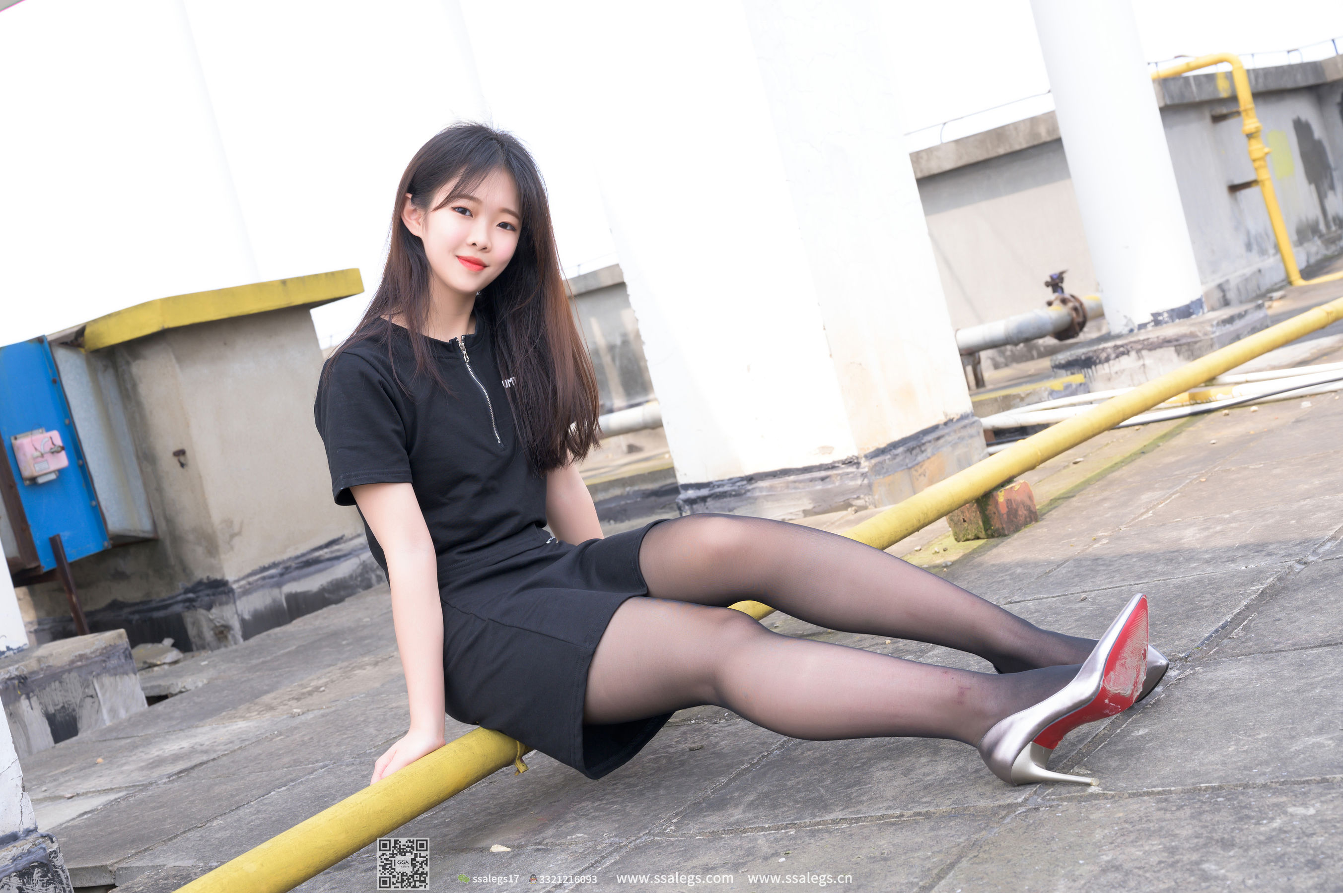 [SSA丝社]超清写真 No.361 点点 居家&amp;天台少女  第93张