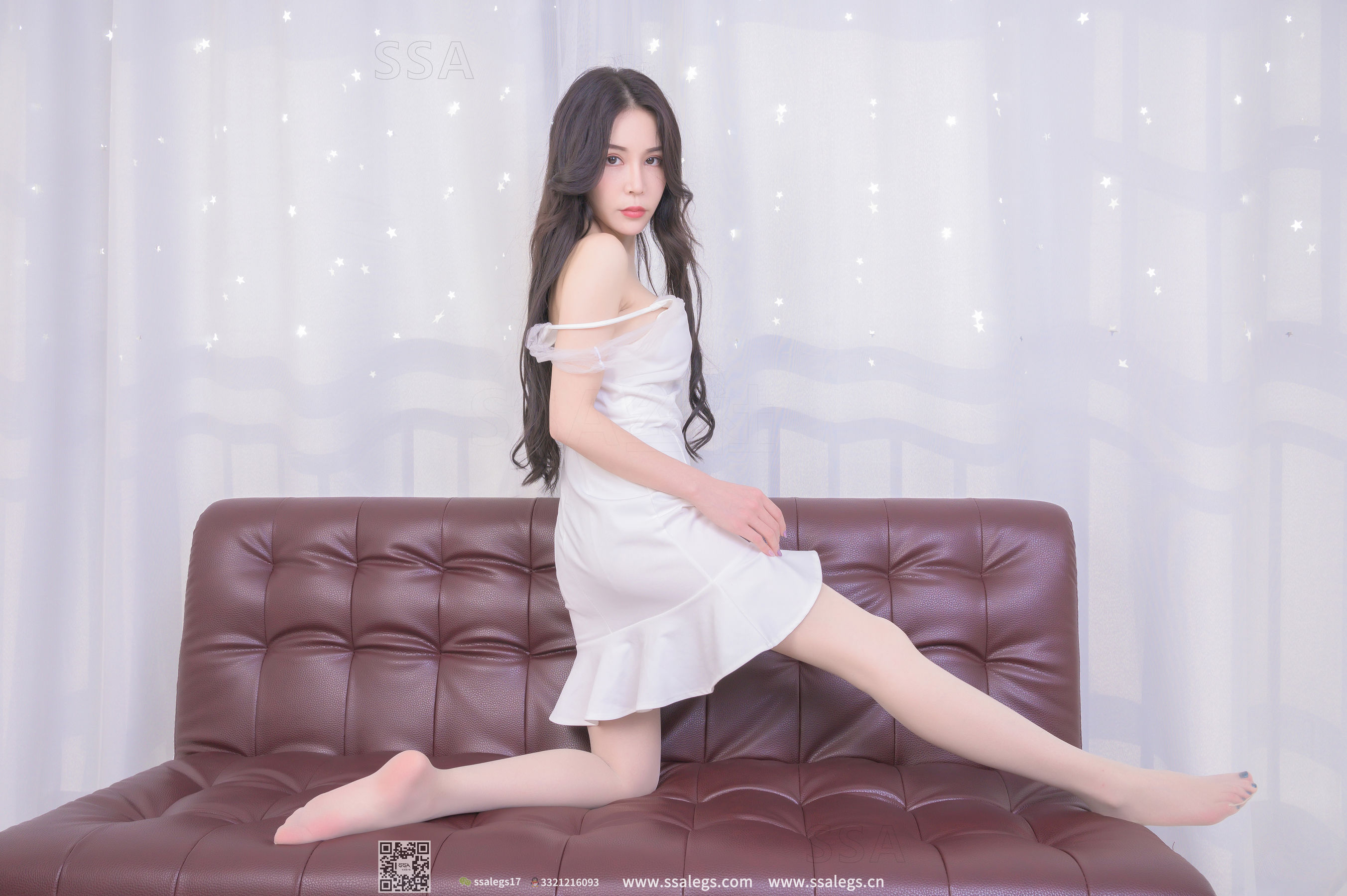 [SSA丝社]超清写真 No.295 娜娜 白皙御姐的嫩肤肉丝(下)  第39张