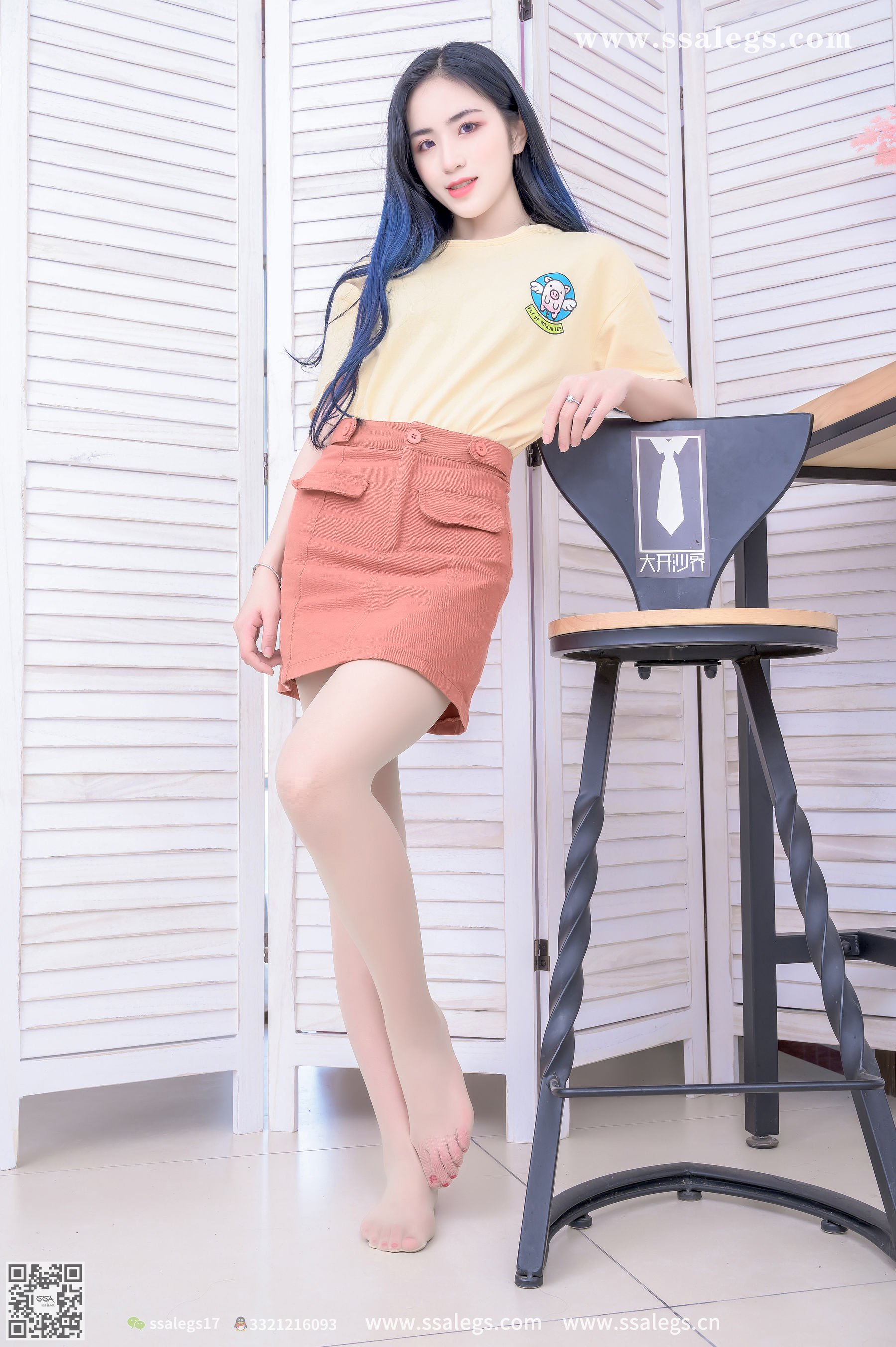 [SSA丝社]超清写真 No.355 茵茵 第一次见面请多多关照  第35张