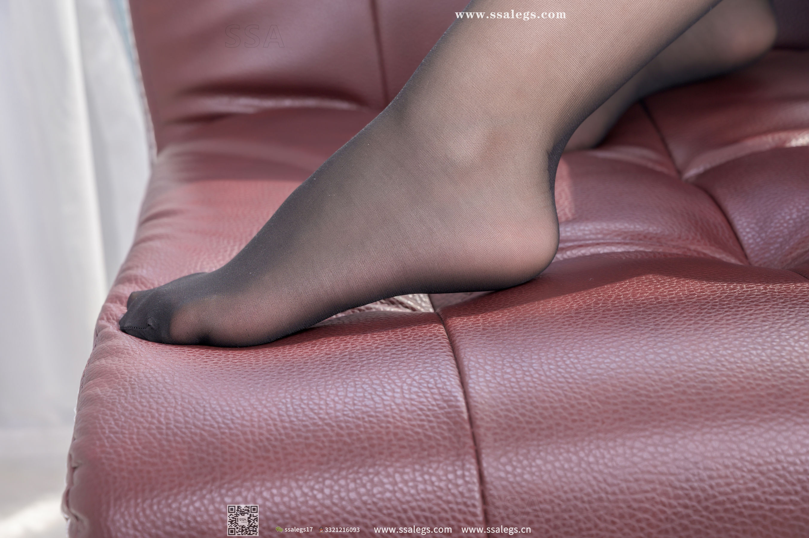 [SSA丝社]超清写真 No.347 点点 偷穿姐姐的高跟鞋和黑丝(下)  第112张