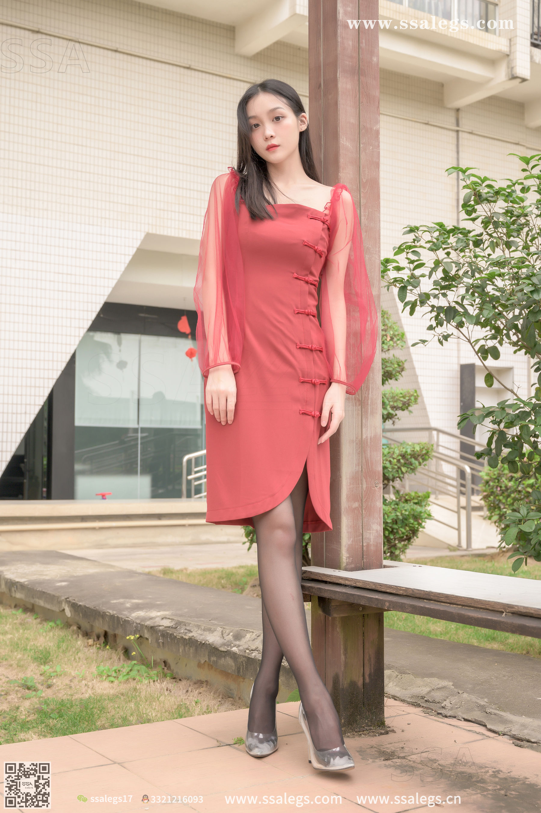 [SSA丝社]超清写真 No.354 君君 天气好和她逛公园吧  第32张