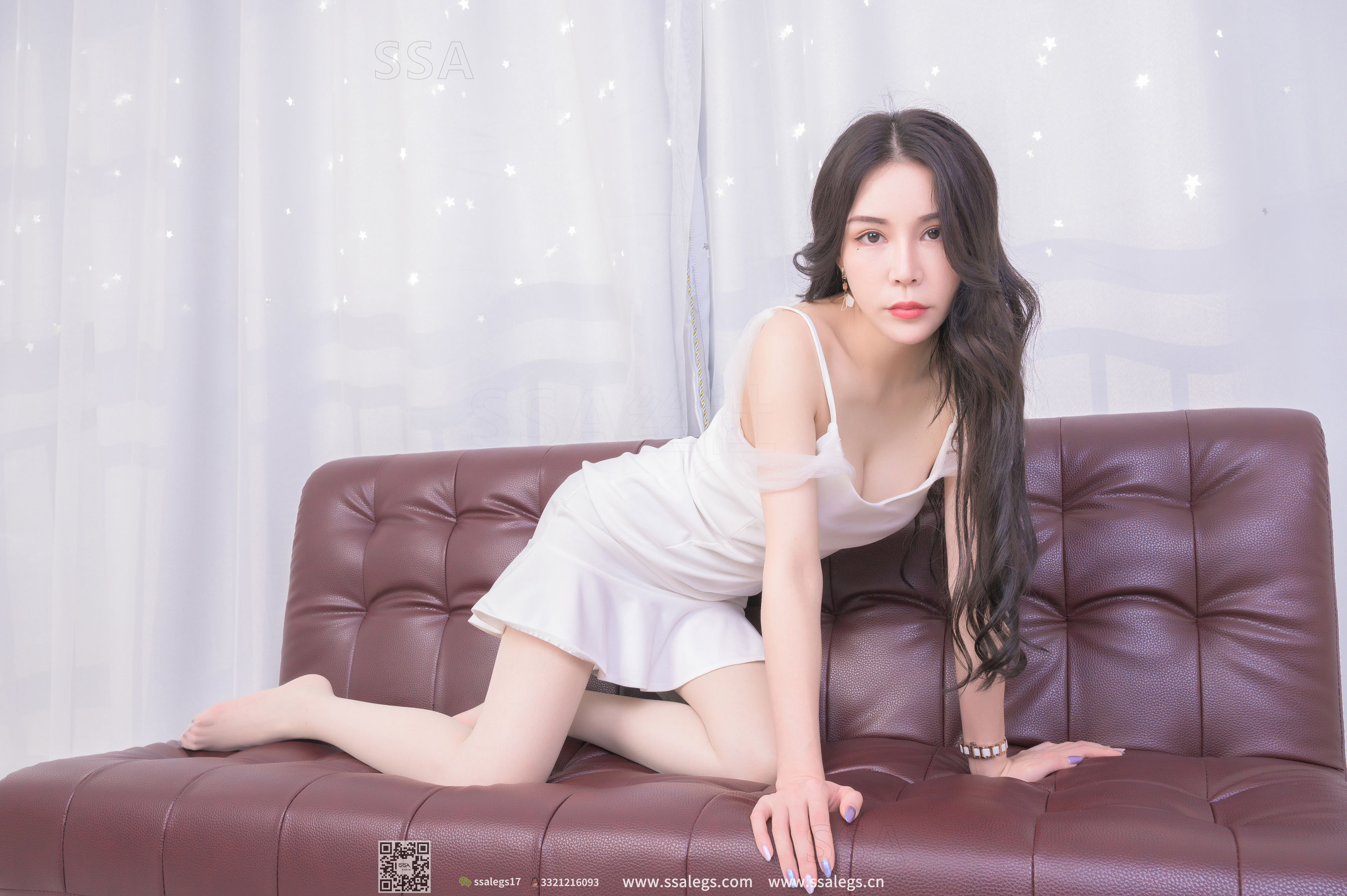 [SSA丝社]超清写真 No.295 娜娜 白皙御姐的嫩肤肉丝(下)  第109张