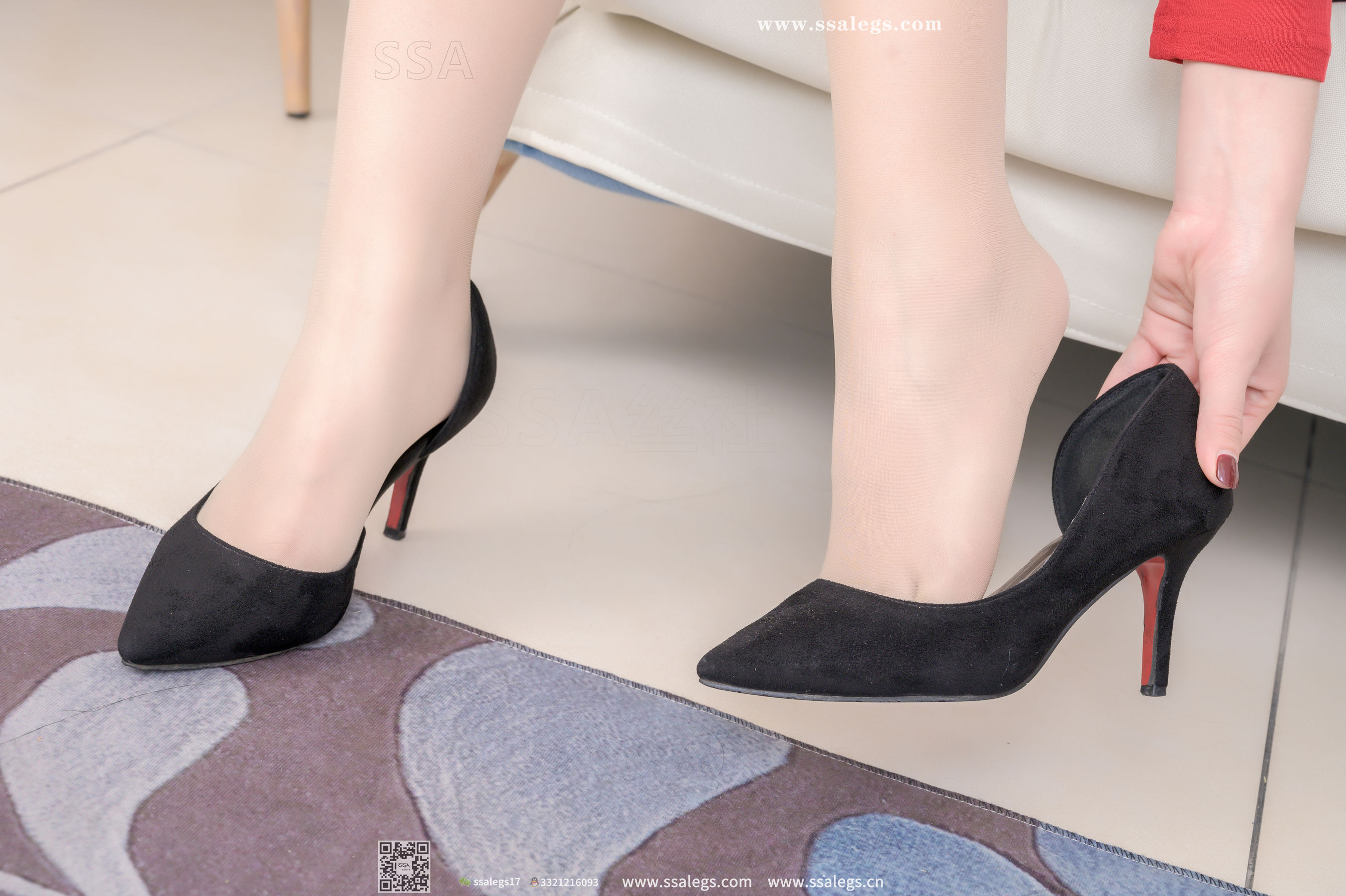 [SSA丝社]超清写真 No.350 小鹿 皮裙原来这么好穿  第34张