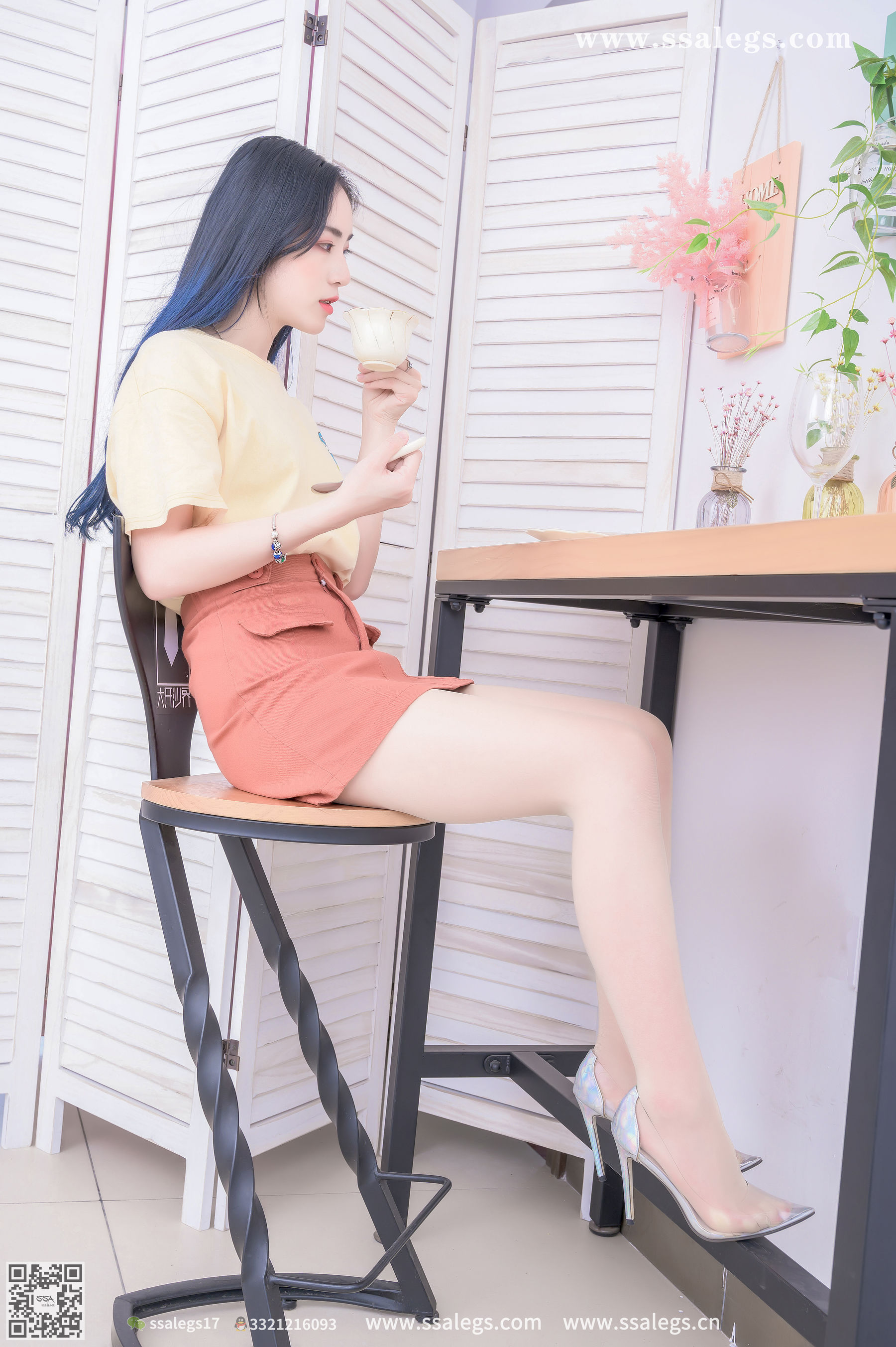 [SSA丝社]超清写真 No.355 茵茵 第一次见面请多多关照  第4张