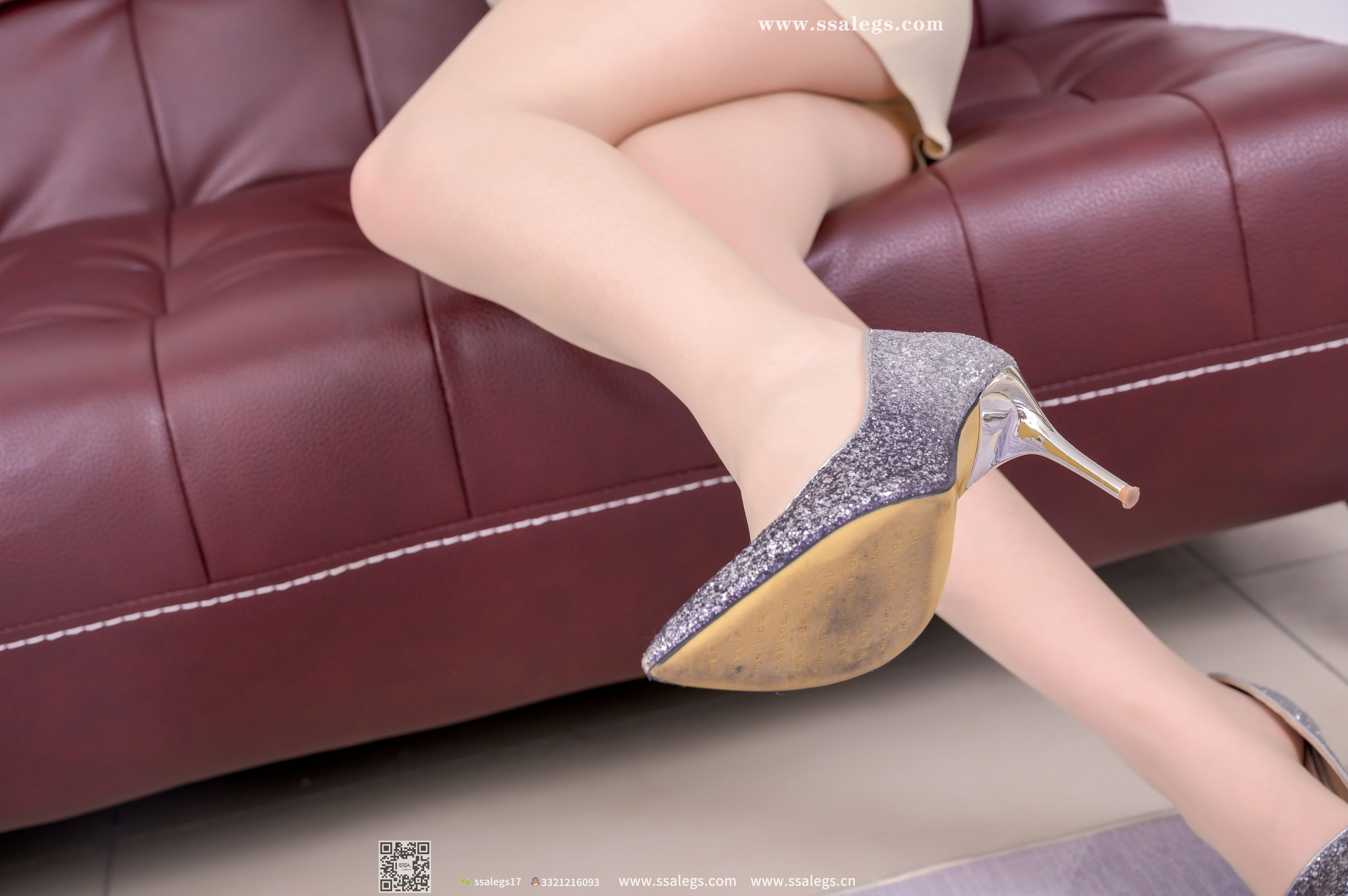 [SSA丝社]超清写真 No.389 春晓 春眠不觉晓，新模肉丝袜(上)  第107张