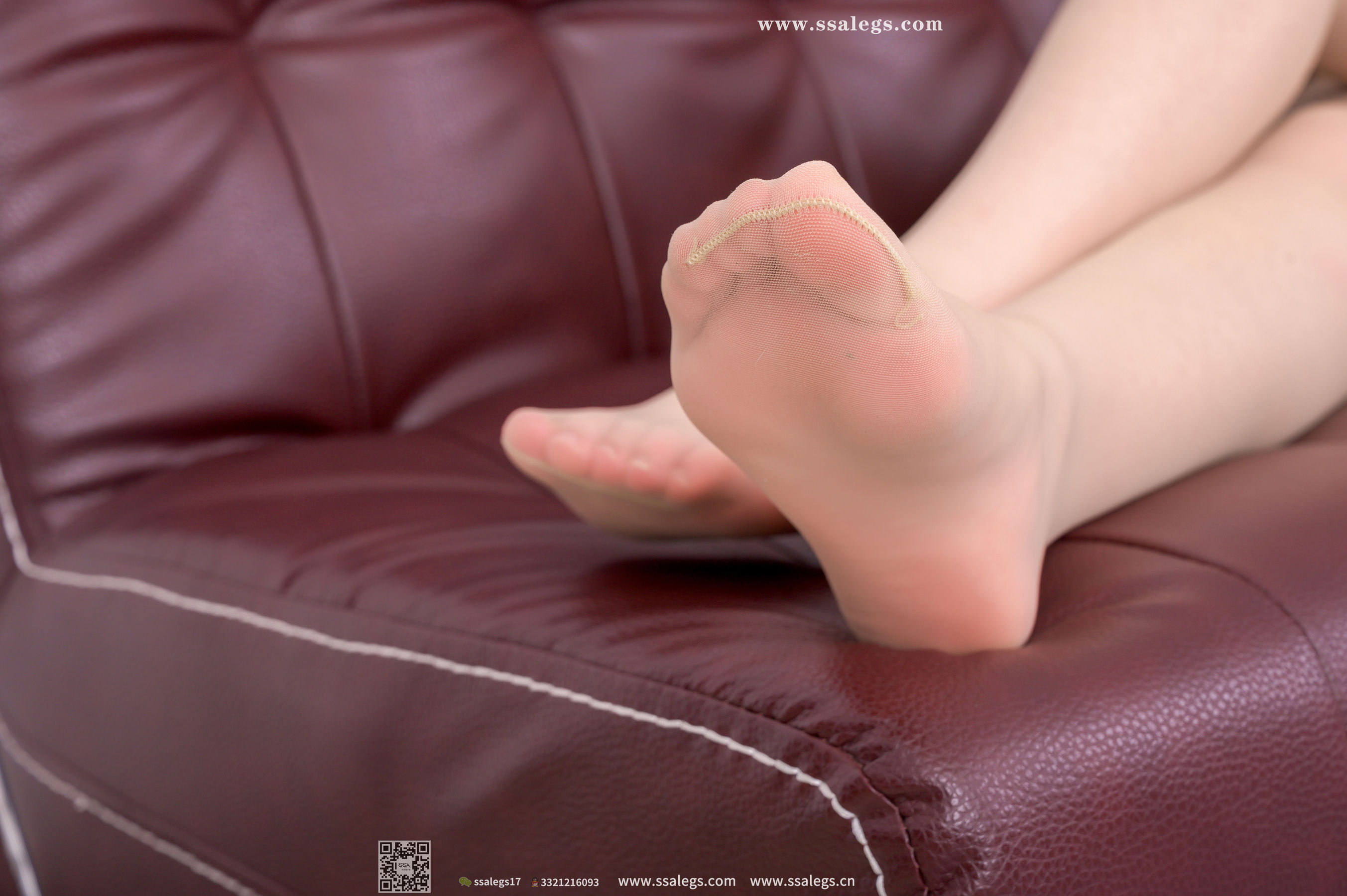 [SSA丝社]超清写真 No.390 春晓 春眠不觉晓，新模肉丝袜(下)  第6张